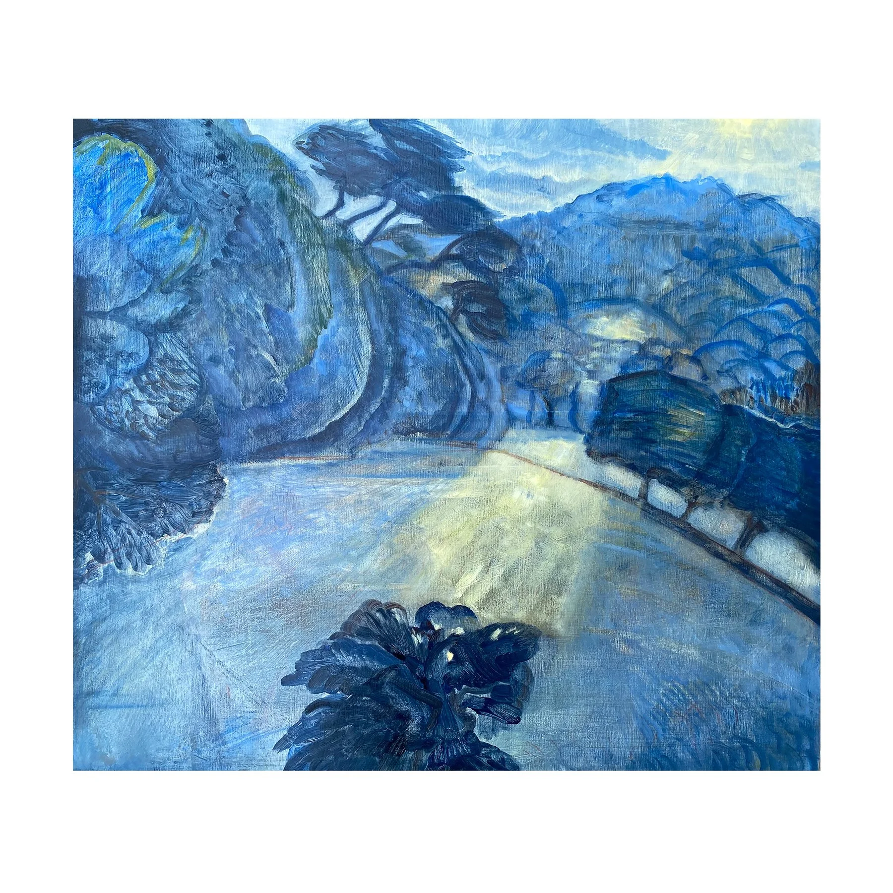 Agnes Treherne
Argos Hill
Oil on birch
53 x 61 cm
£2,950