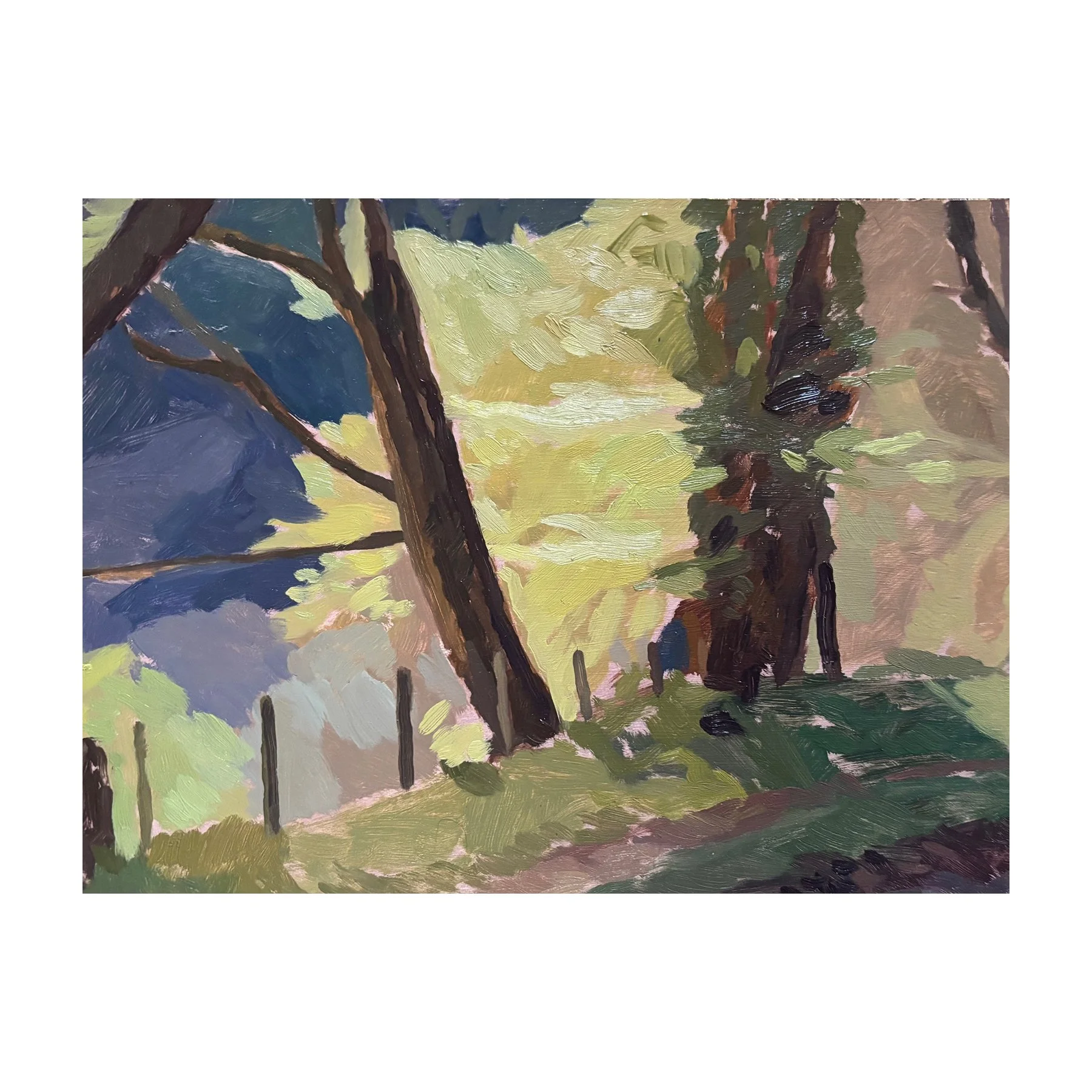 Francis Martin
January Sun
Oil on card panel
£900