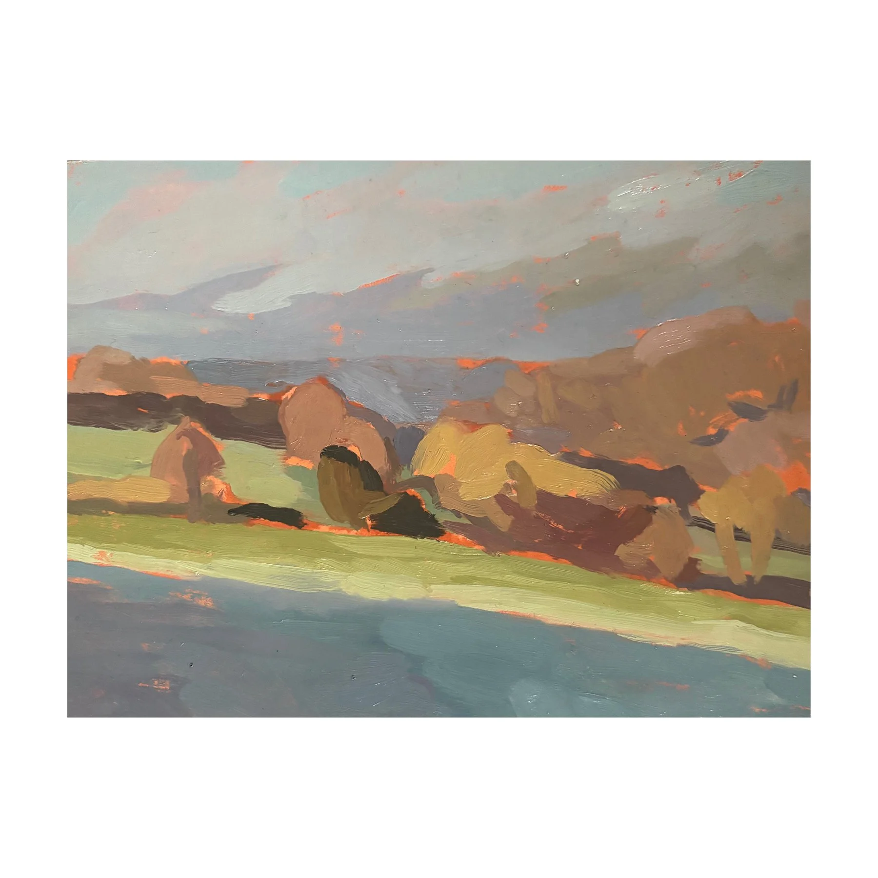 Francis Martin
Frost Morning
Oil on card panel
£900