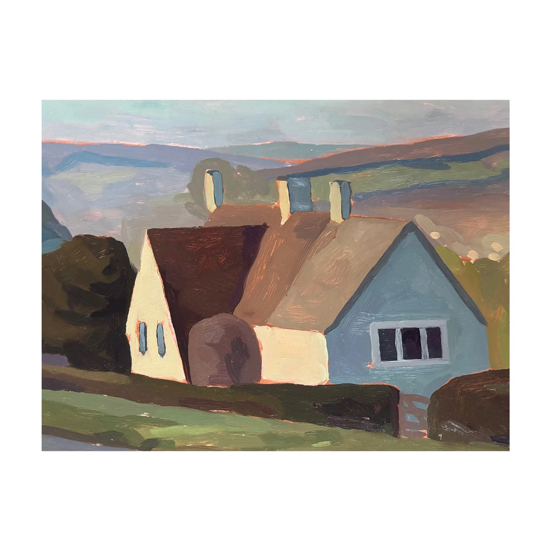 Francis Martin
House on the Hill
Oil on card panel
£900