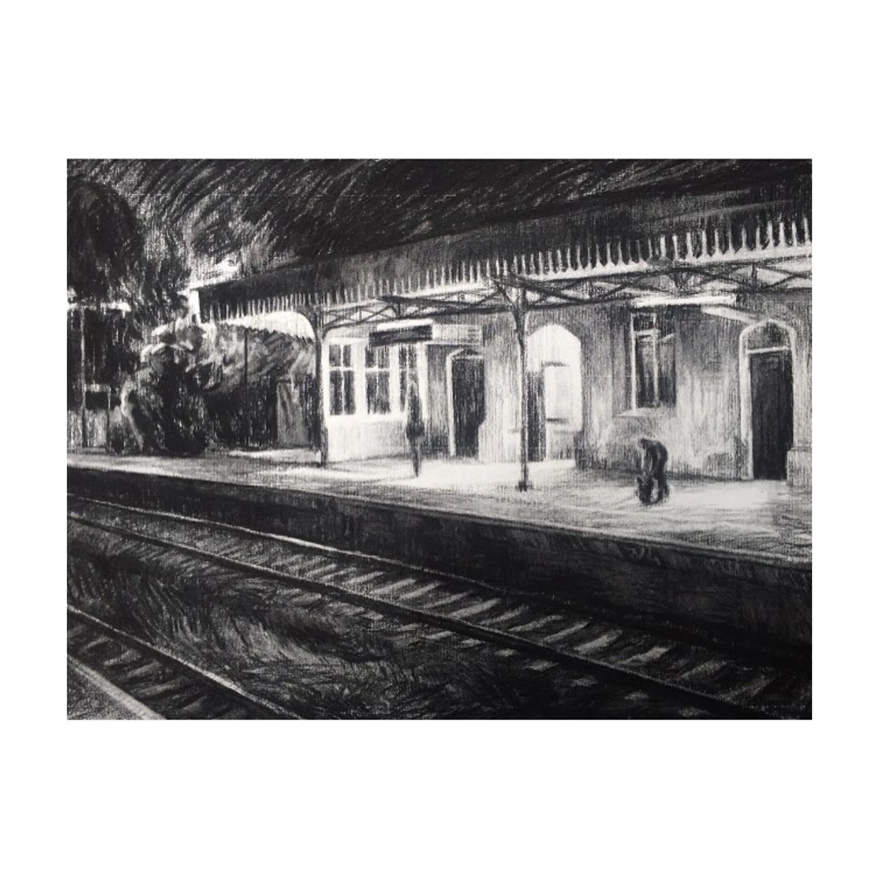 Francis Martin
Night Travellers
Charcoal on paper
£950