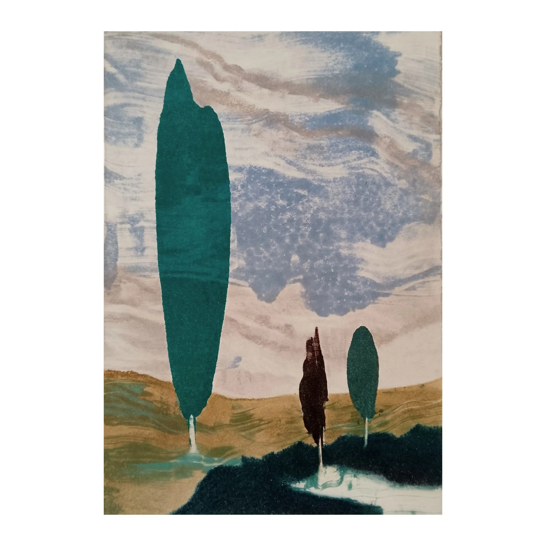 Kate Kirk
Untitled
Monoprint, pastel and crayon
39 x 30 cm
£600