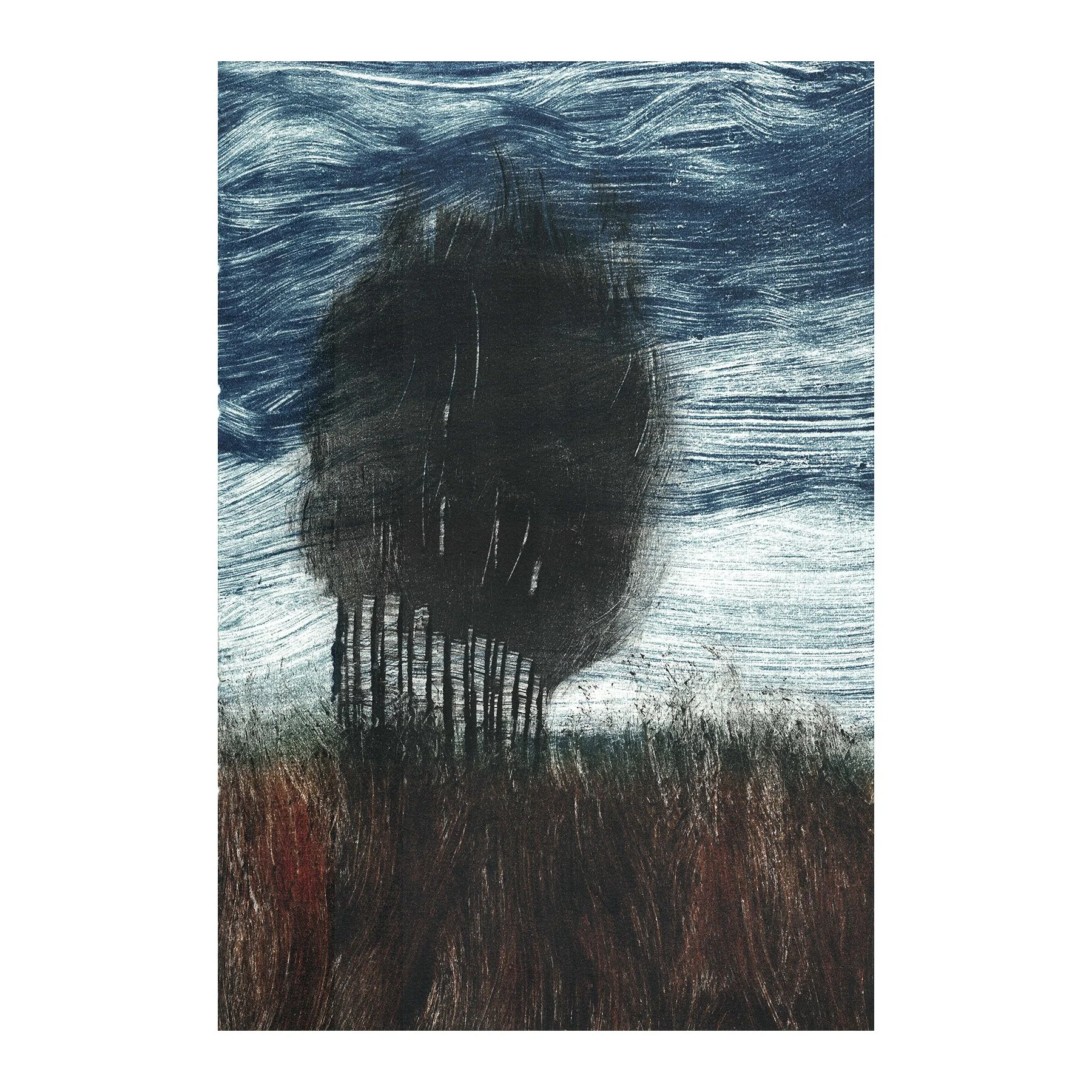 Kate Kirk
Copse
Monoprint
39 x 30 cm
£600