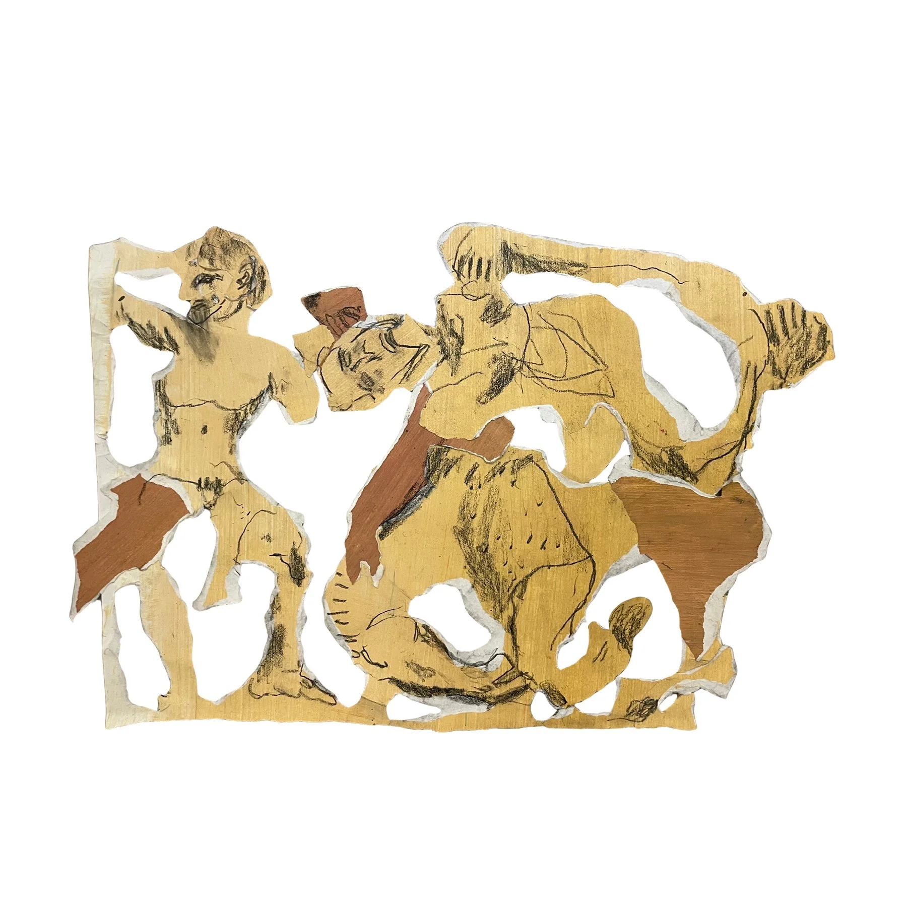 Sasha Alfille
Wrestling
Pencil on paper
20 x 20 cm, framed
£600