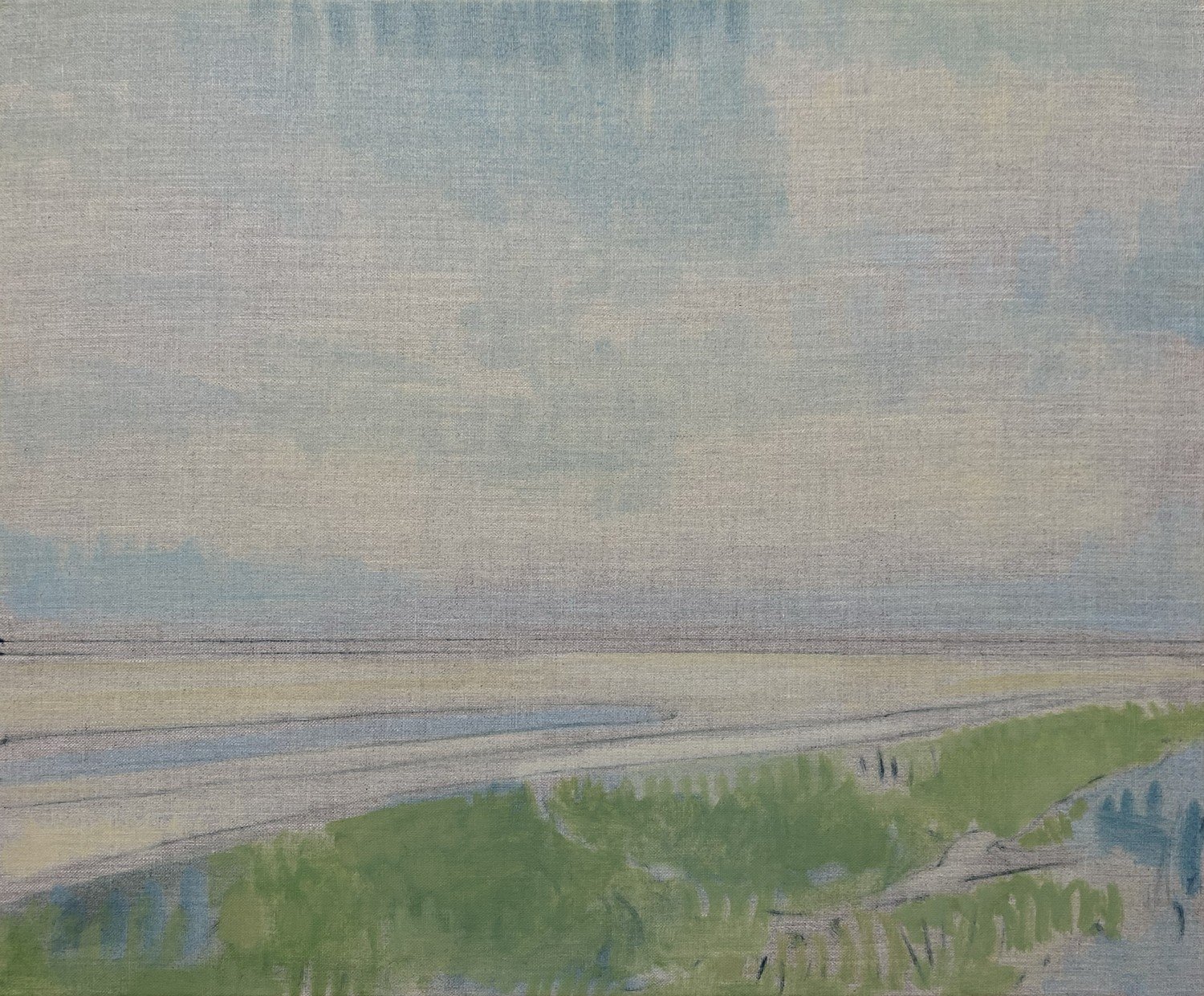 Sea Pool, Burnham Overy Staithe Beach, Norfolk - Eleanor Dorrien-Smith.jpg