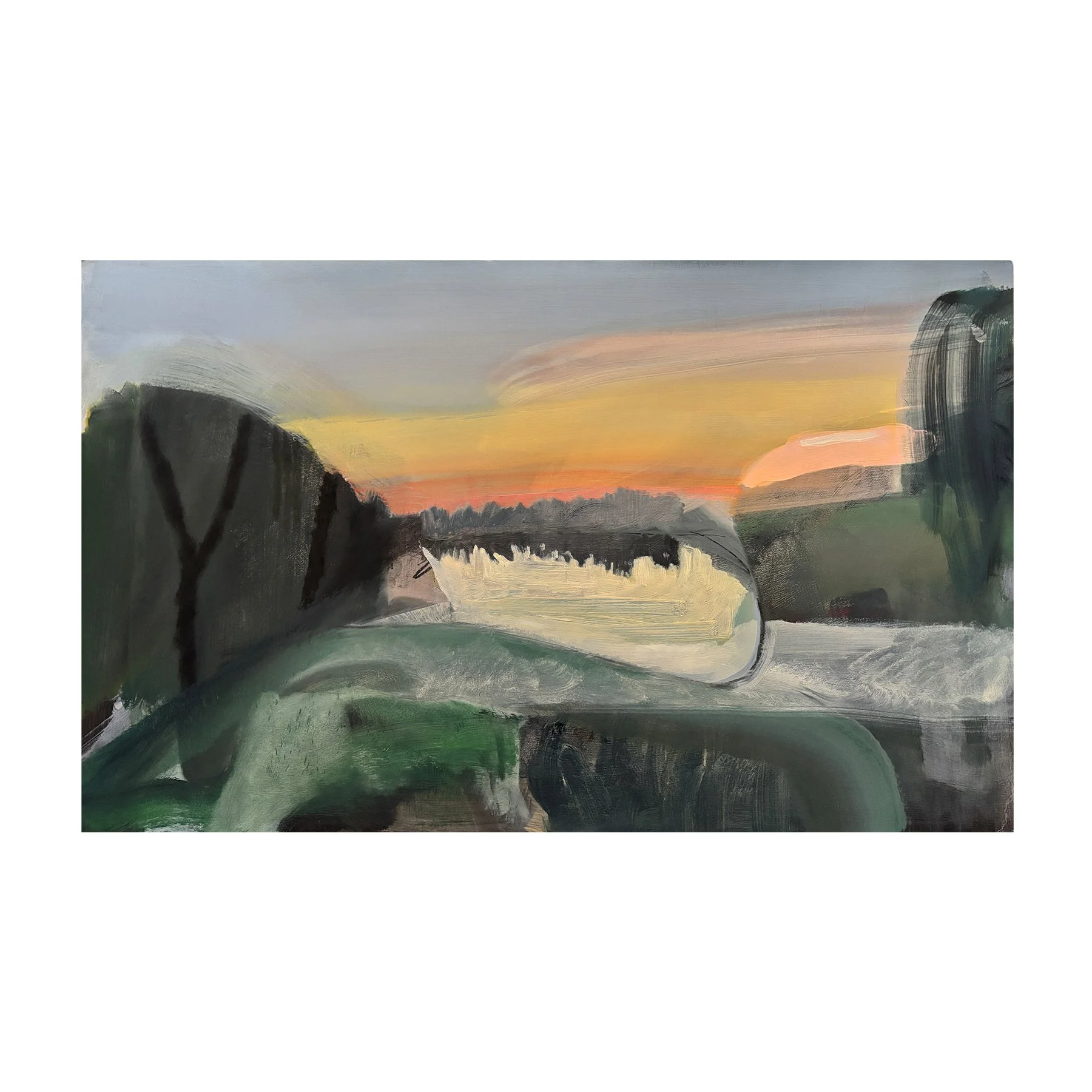 Landscape with Pond
