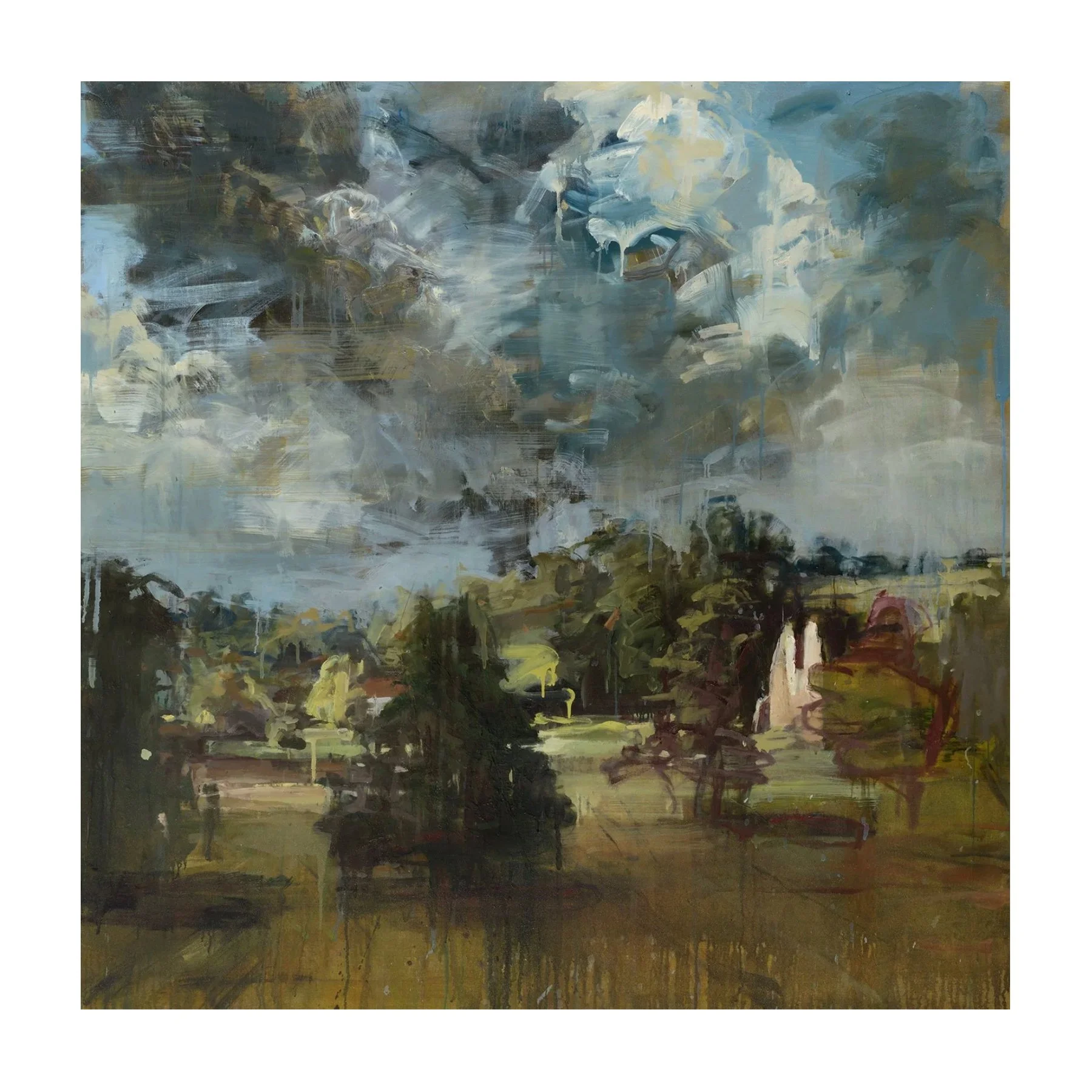 Flare, Spring Light in the Valley of the Nar (Thinking of Ruisdael)