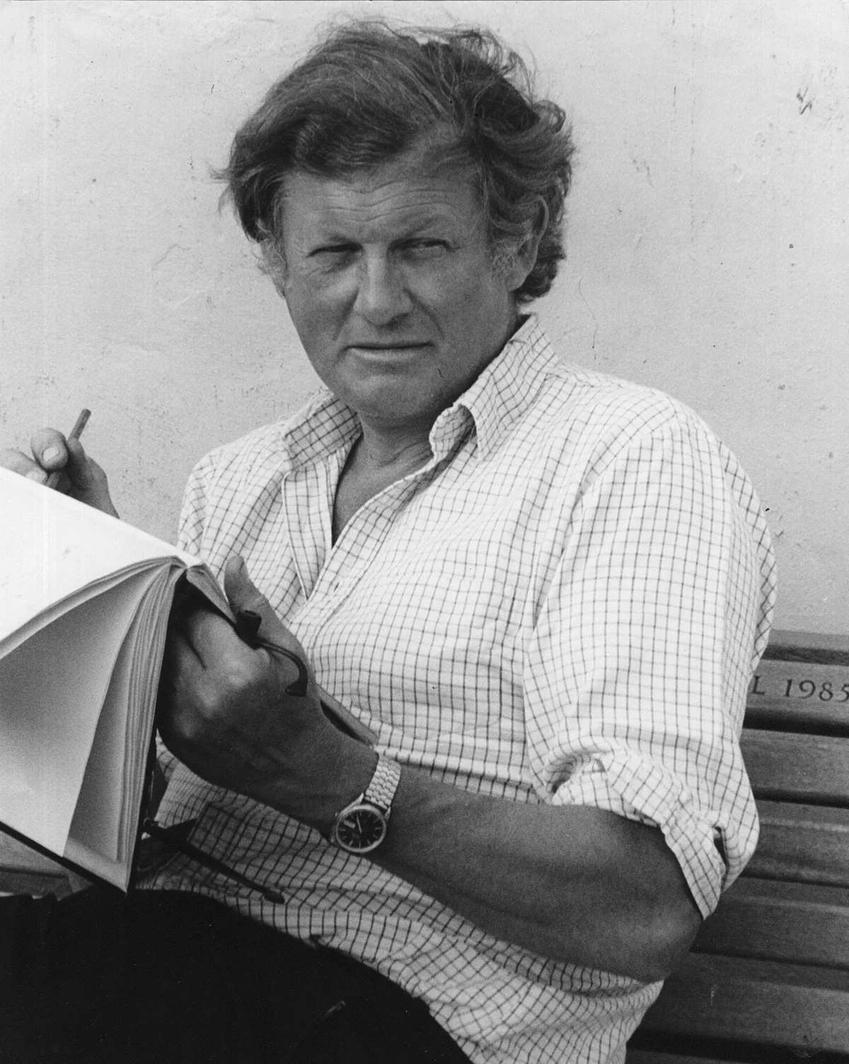 1987 portrait of artist Philip Jones