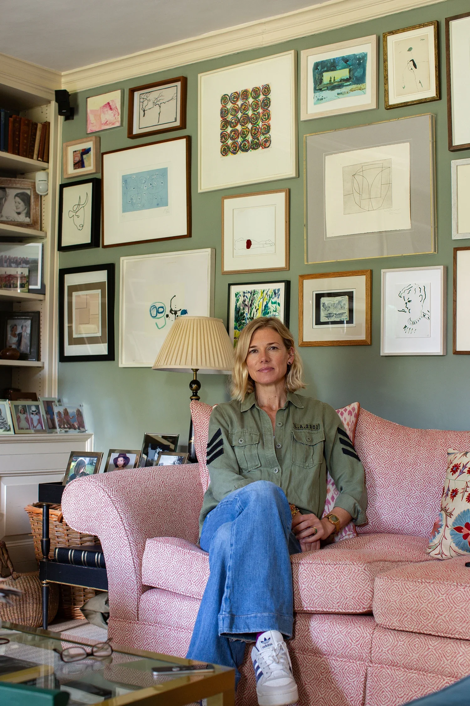 Portrait of Davina Barber at home