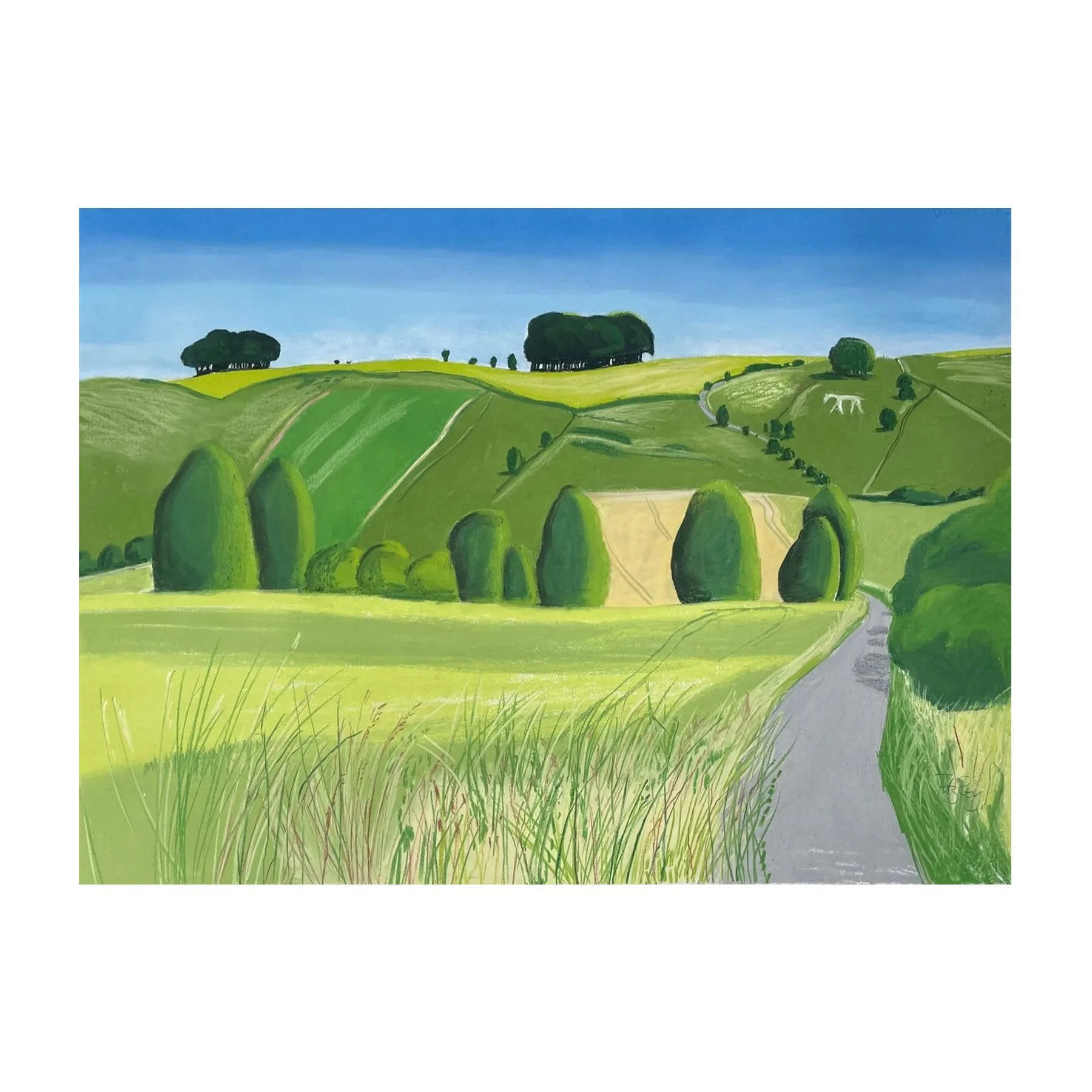 The White Horse Wiltshire