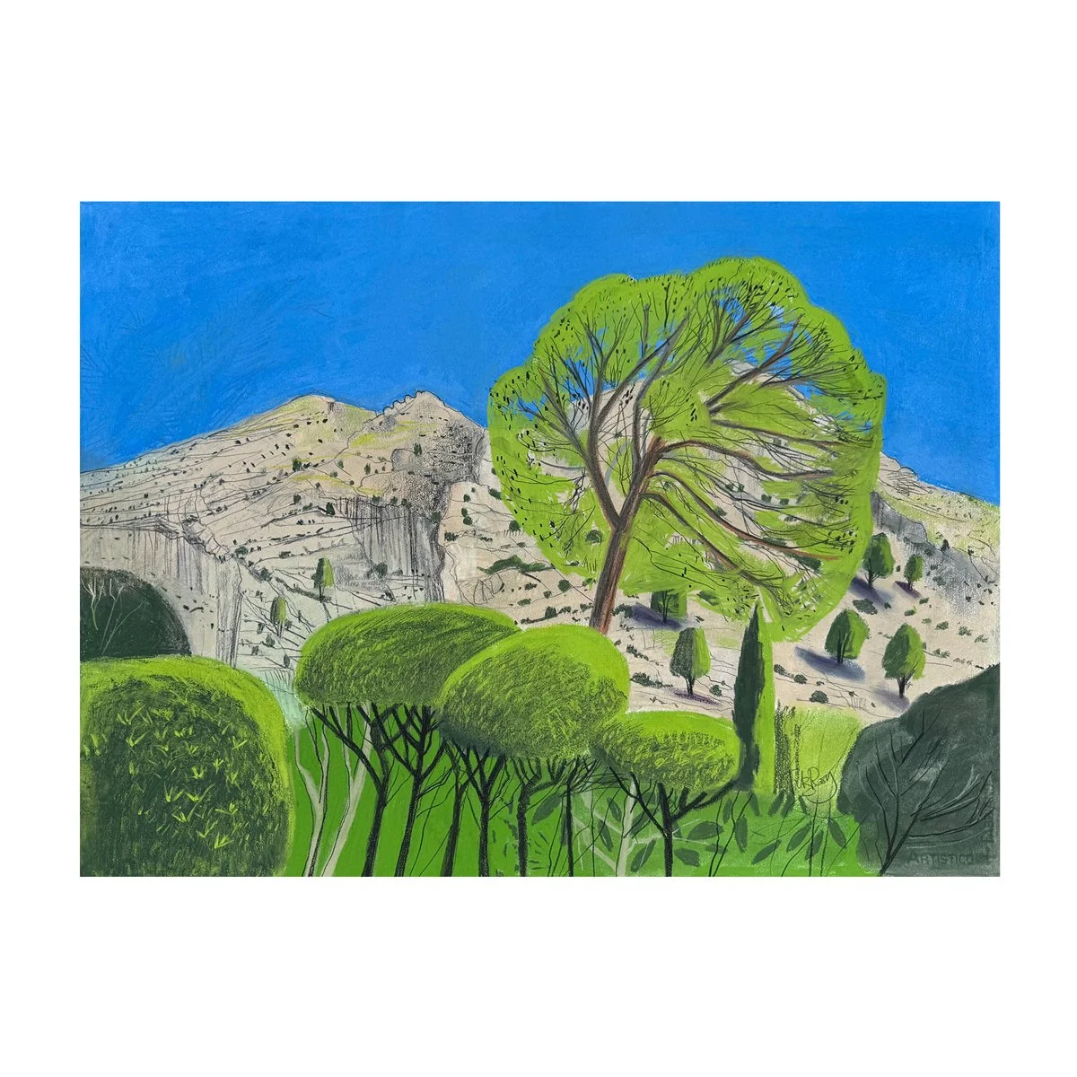 The Hills Above Pollenca