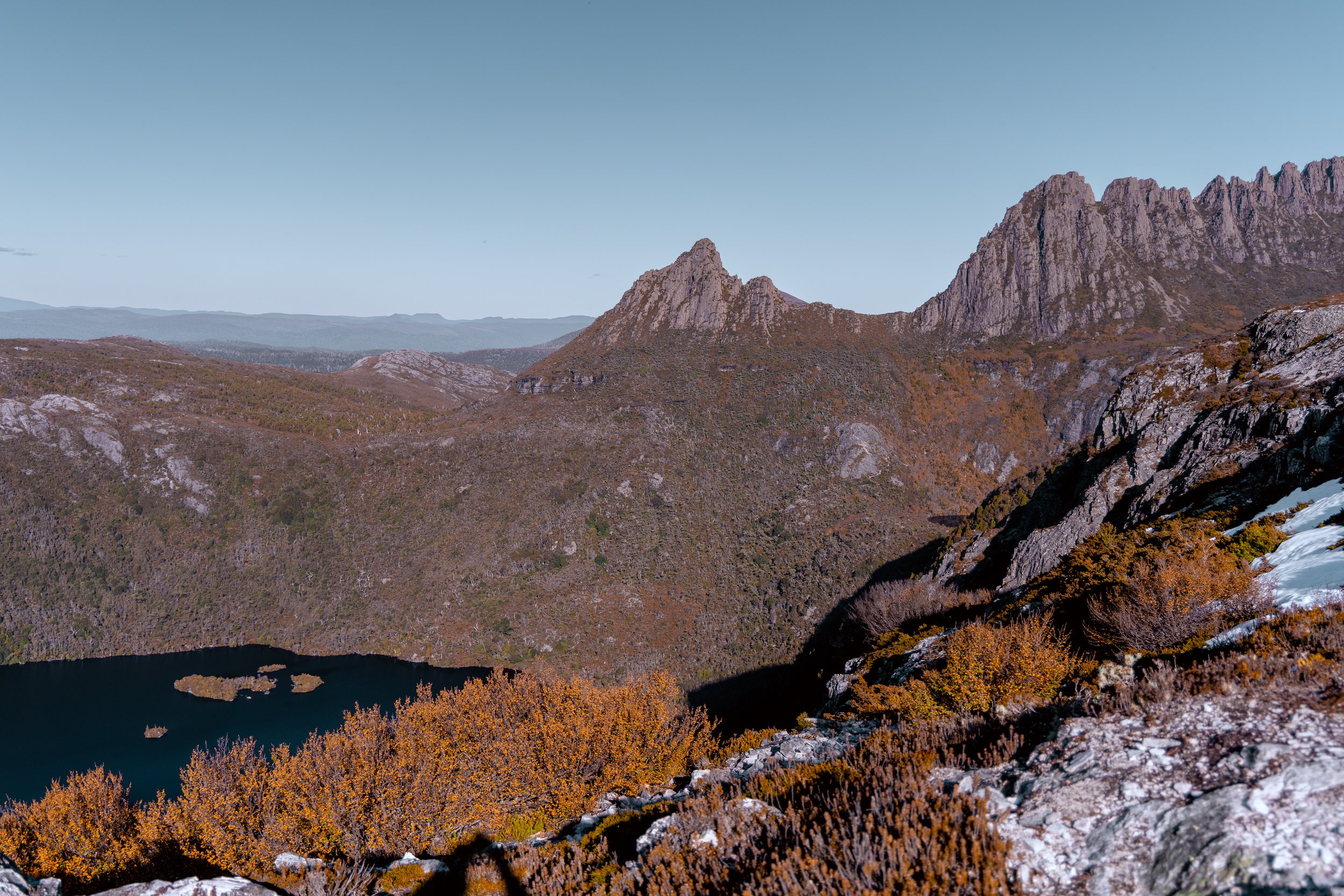 Marions Lookout - the iconic viewpoint located at Cradle Mountain National Park