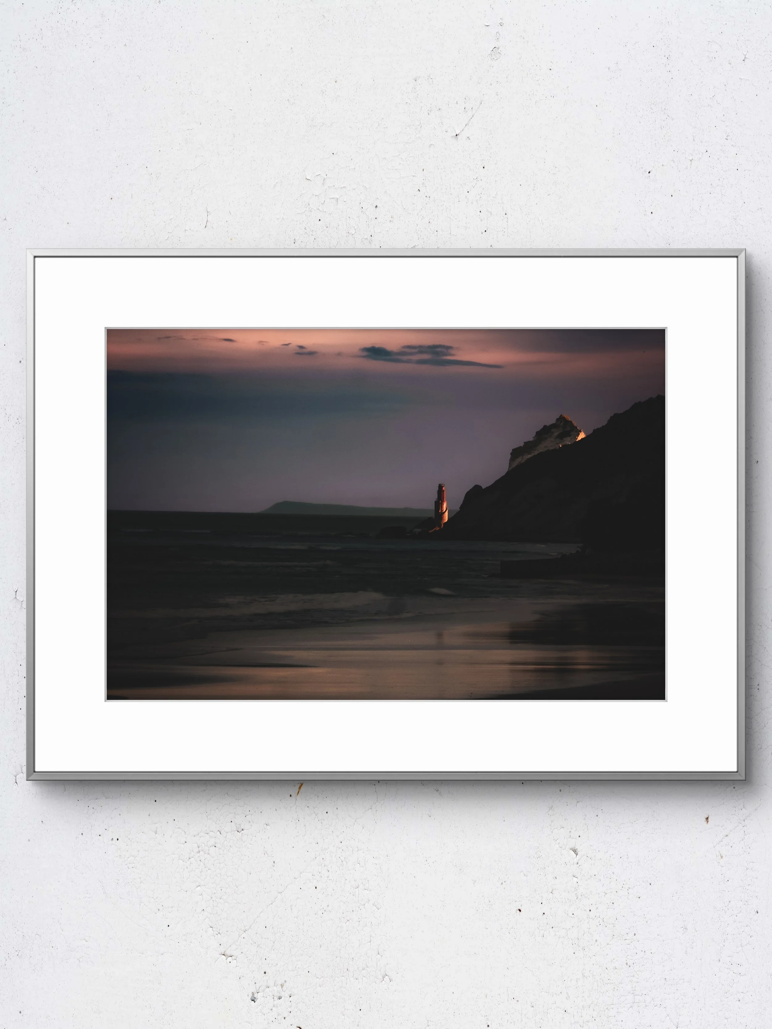 Wainui Beach lighthouse.JPG