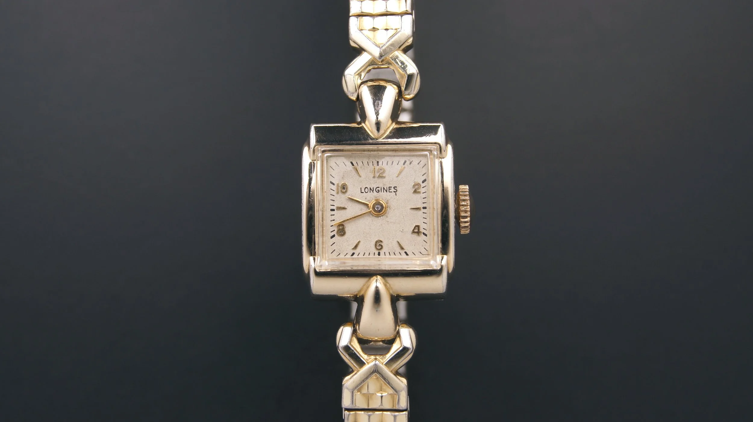 Longines Ladies Watch — 10K Gold Filled Circa Early 1950s