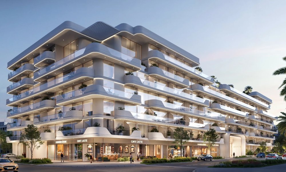 Rezidencia Oxford Cove so súkromným bazénom v Dubaji
