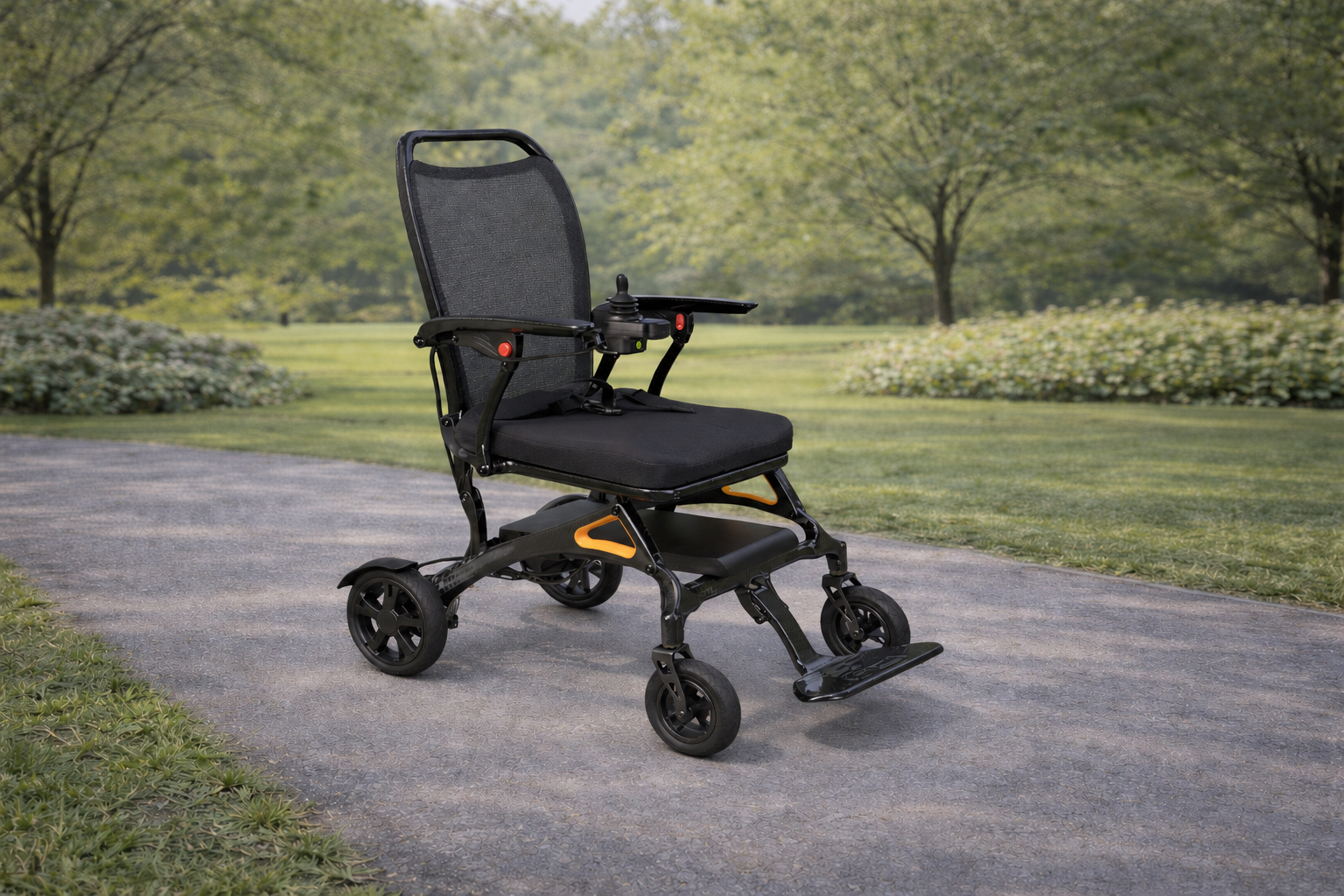 Elevate Aero Ultra Carbon Fibre Powerchair – Folding