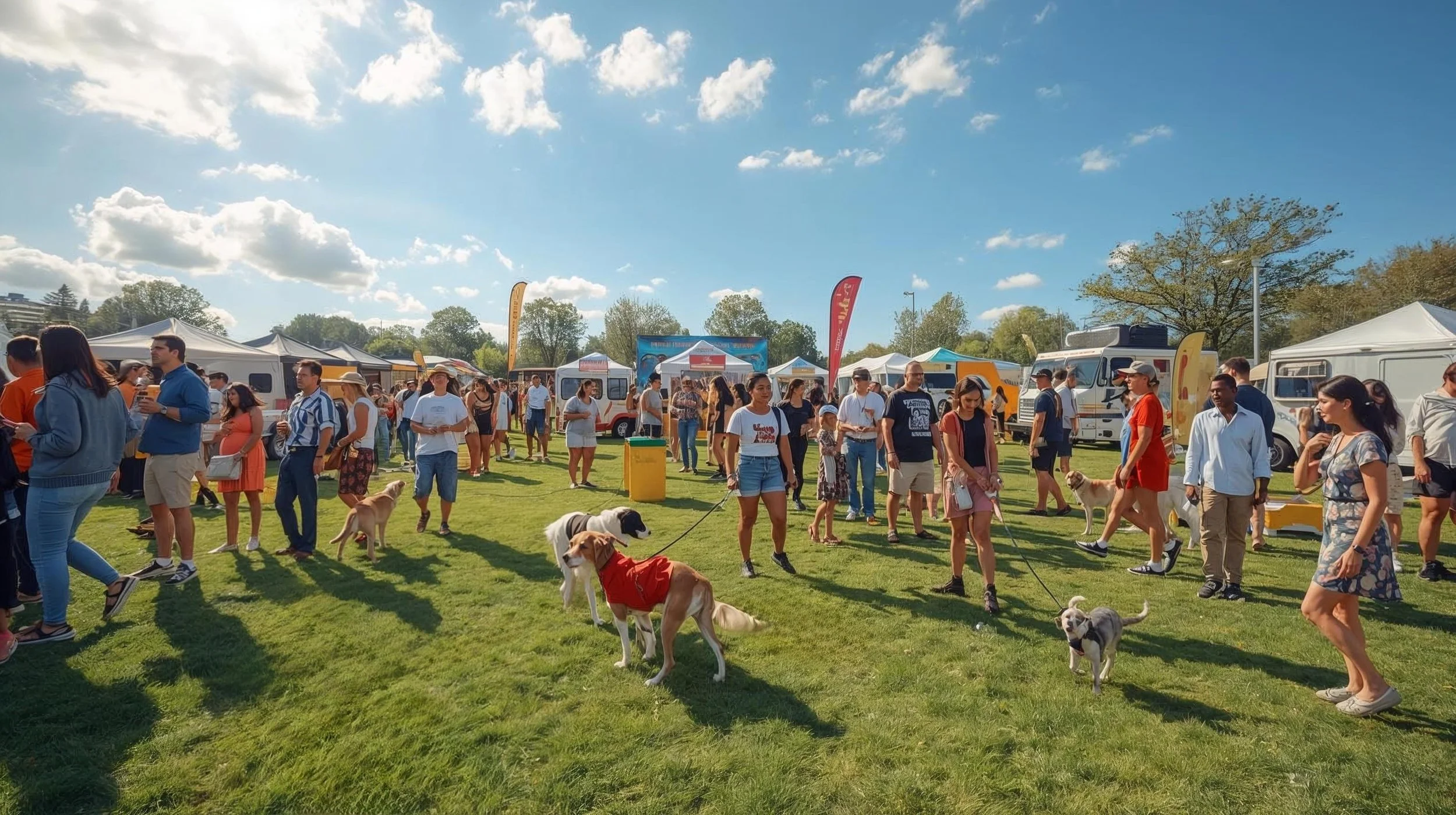 Dog-friendly community event and adoption activation produced in Los Angeles.