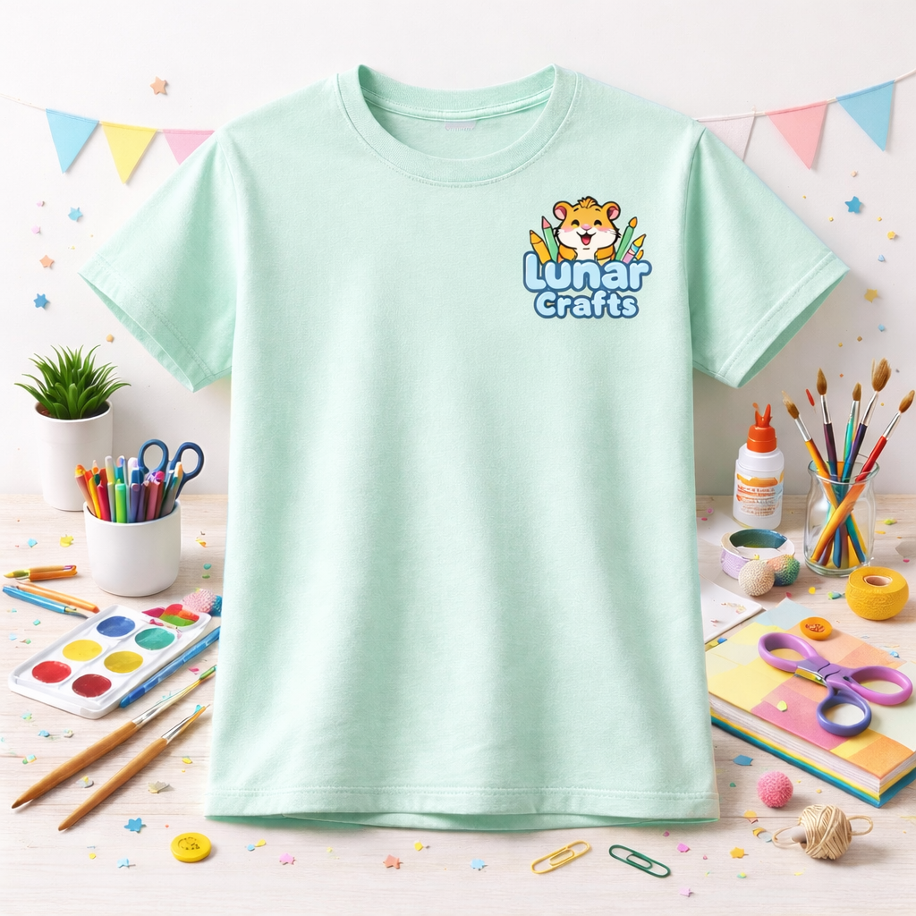 Lunar Craft T-Shirt Adult Mint