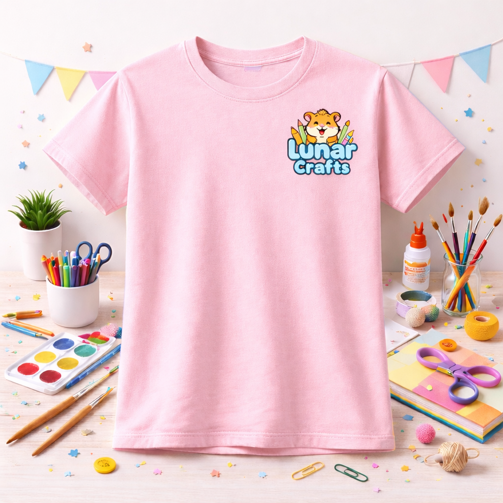 Lunar Craft T-Shirt Adult Pink