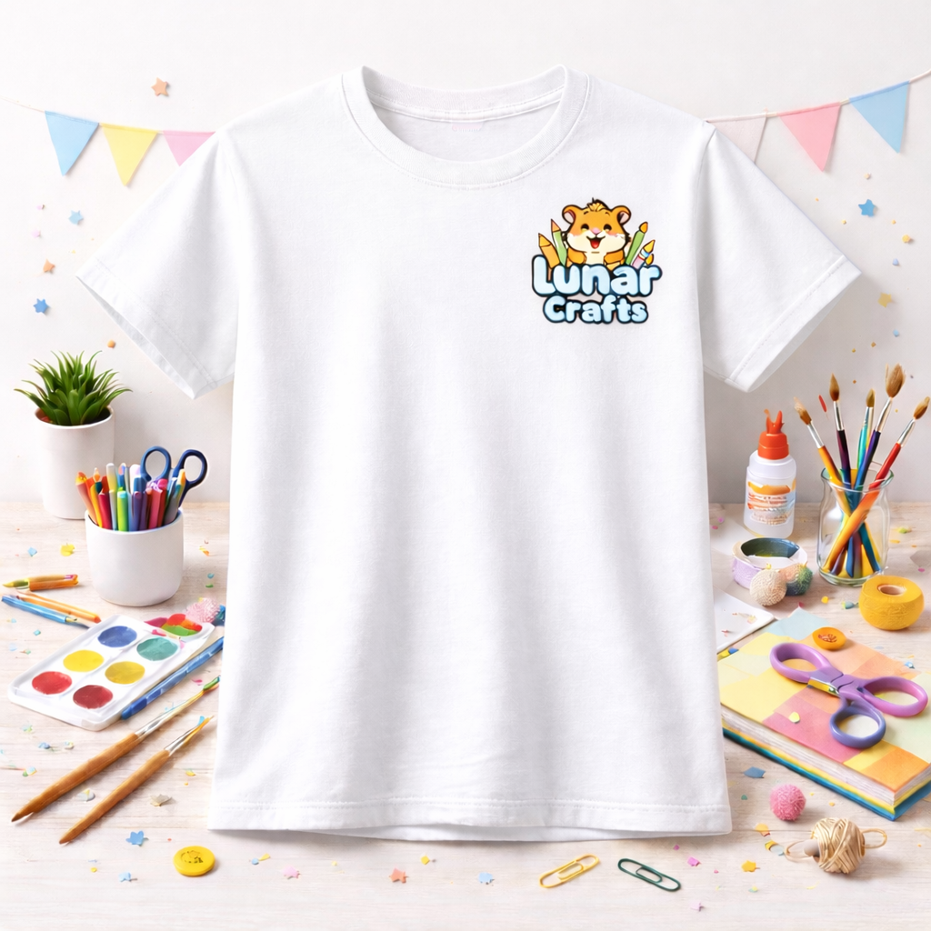 Lunar Crafts T-Shirt Adult White