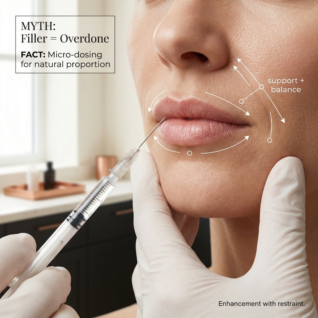 Filler doesn&rsquo;t have to look obvious. 

Worried about puffy lips or unnatural results? You&rsquo;re not alone. 

At Viora Medspa, we use micro-dosing for subtle, balanced enhancement. Our patient-first approach means less is truly more. 

Curiou