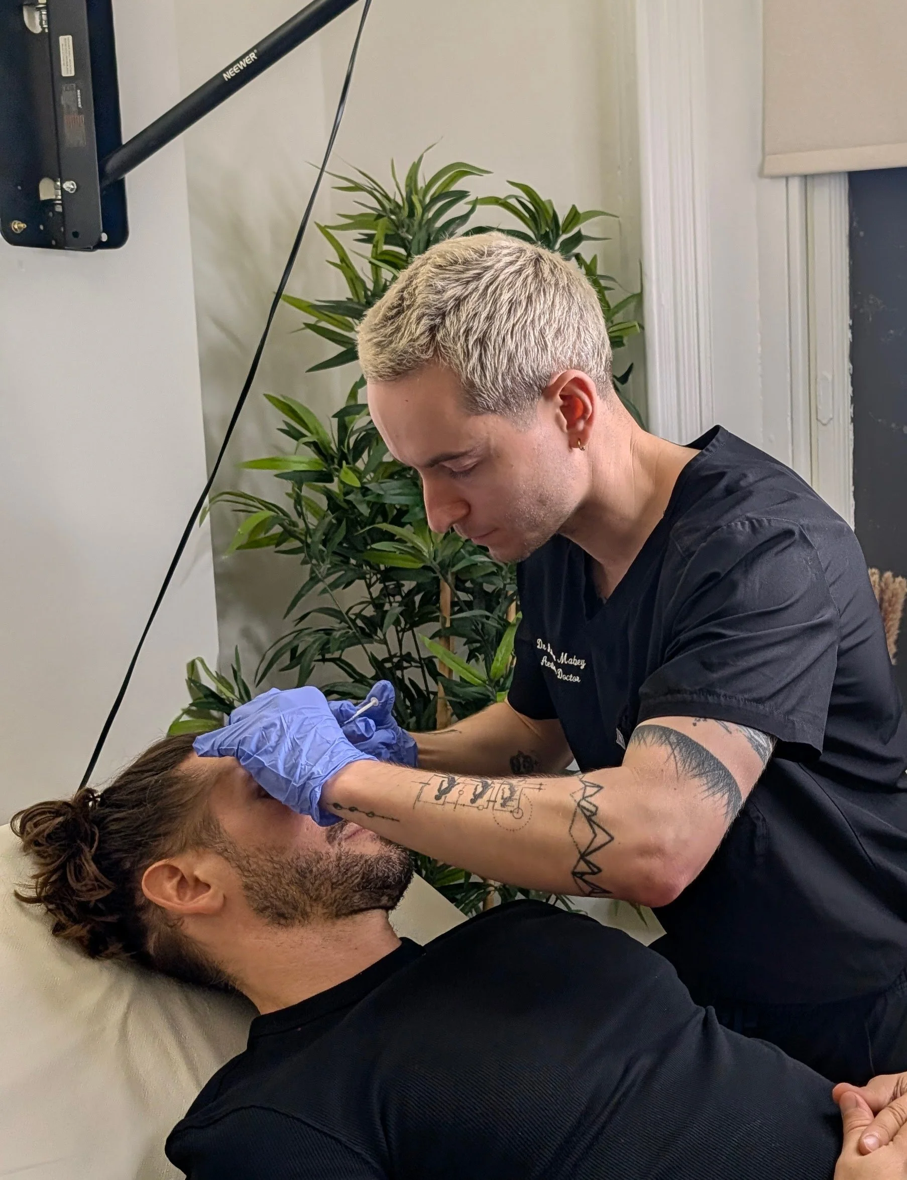 dr andrew- brotox (male botox) in manchester on mens aesthetics