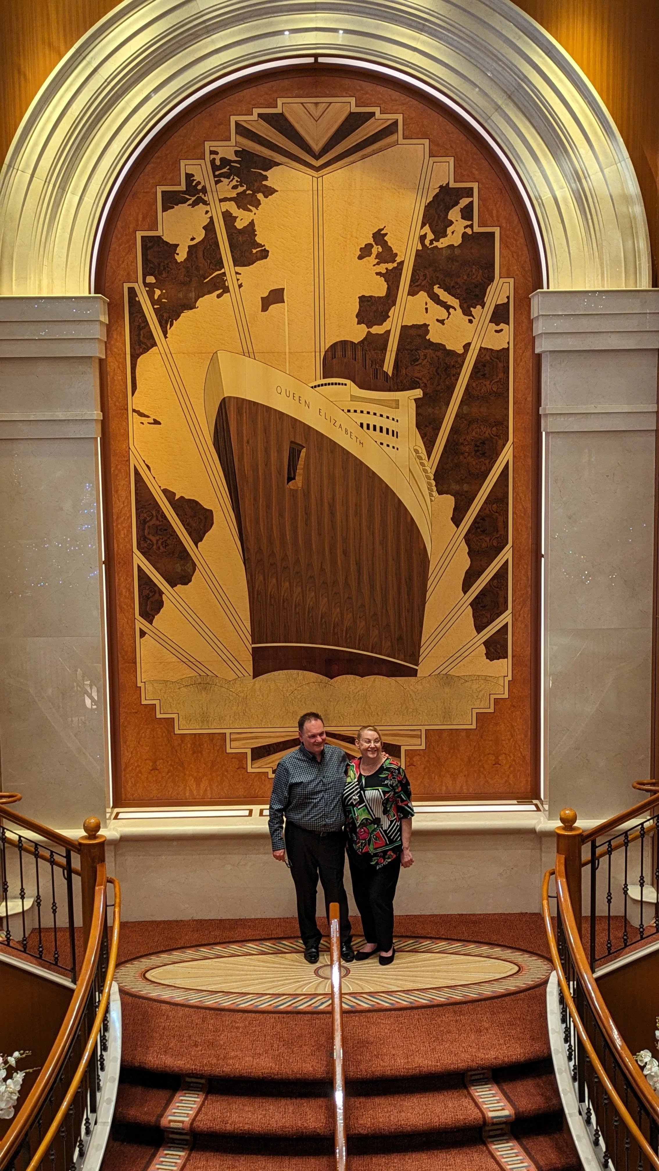 The 'Titanic' staircase moment