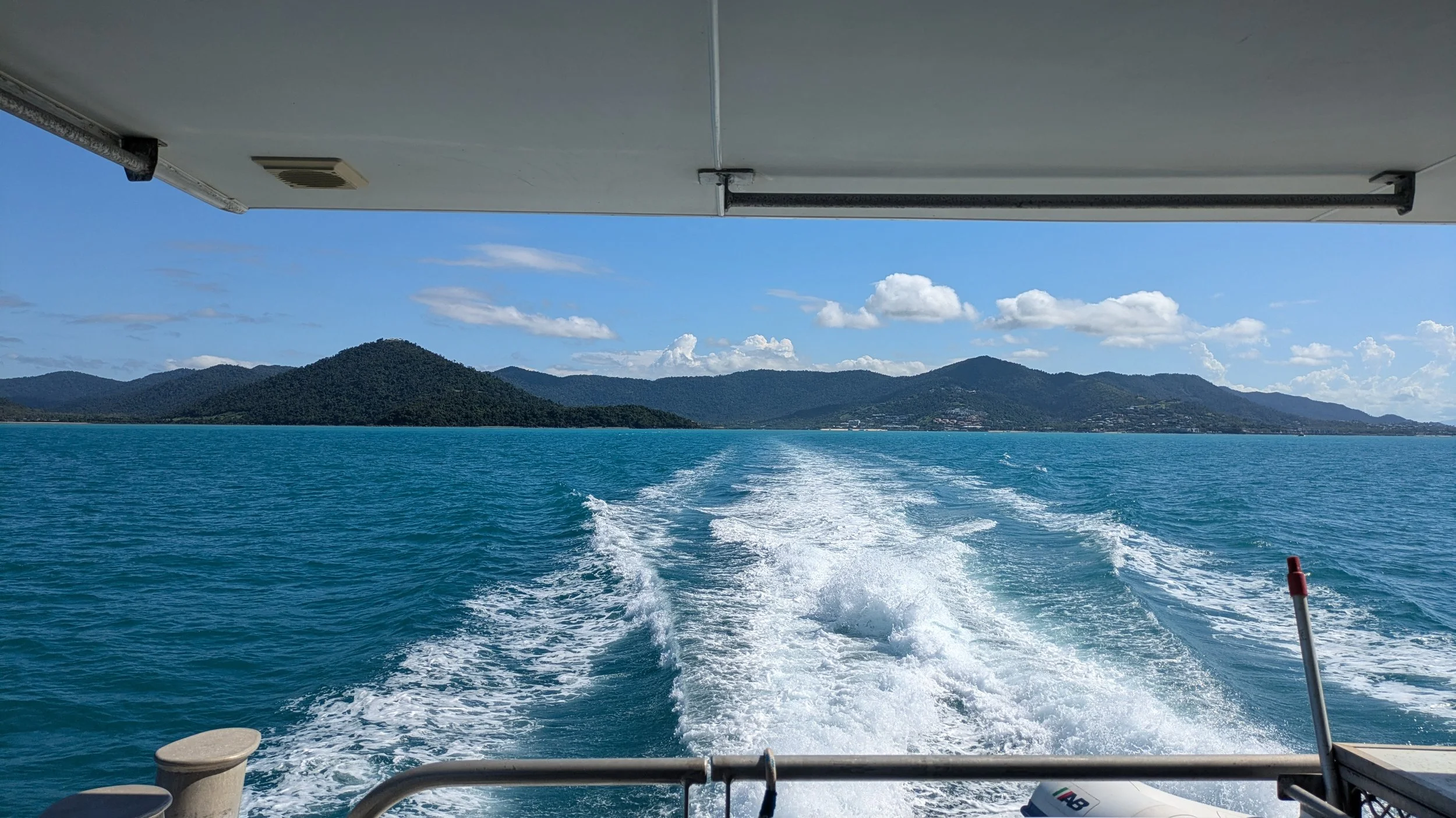 Tender back to the ship