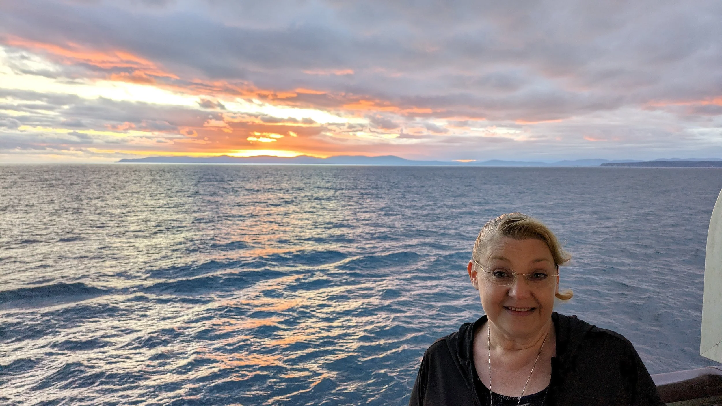 Sunset on Bass Strait