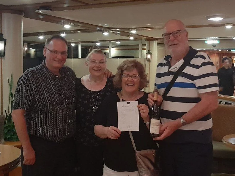 Trivia win with friends