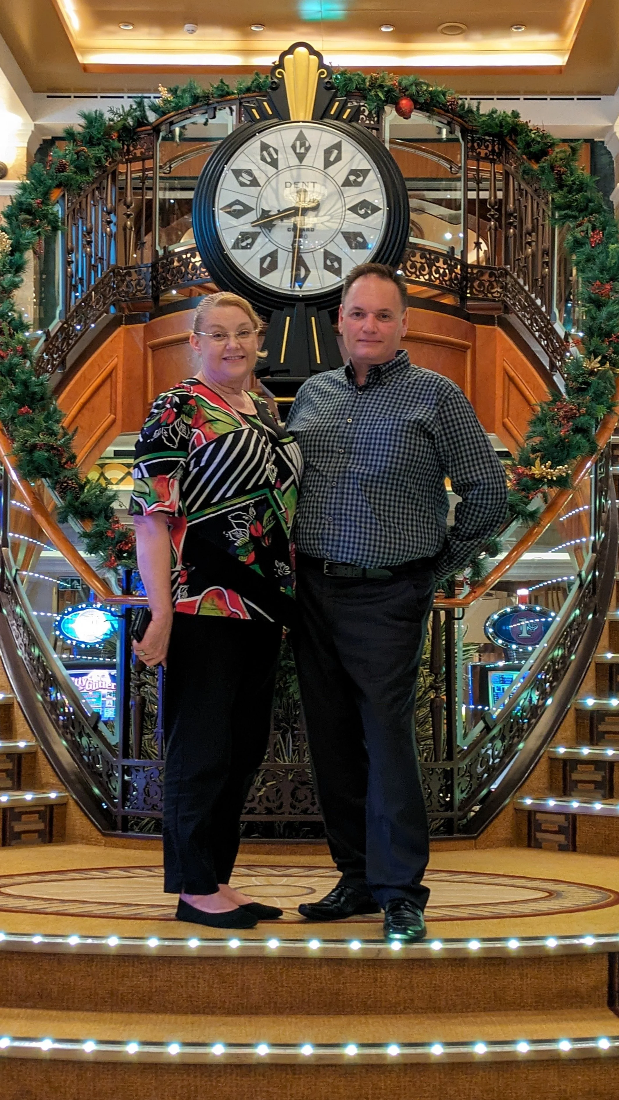 Another staircase, another moment