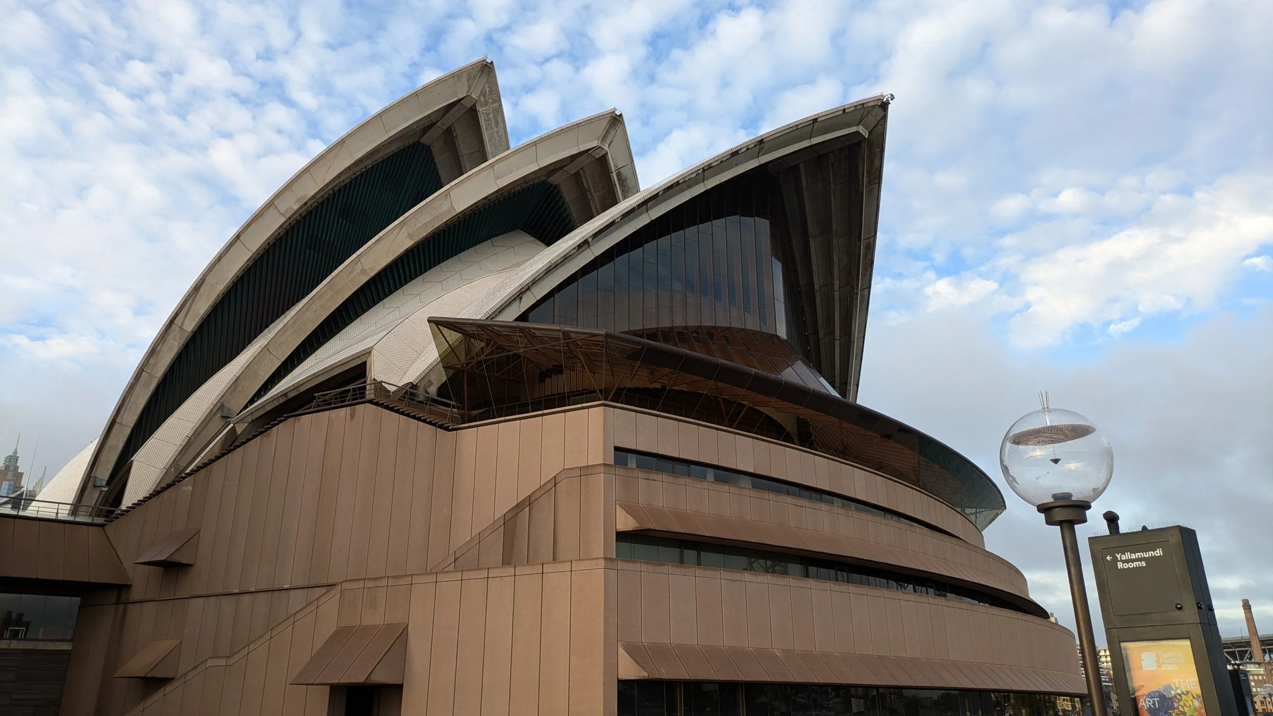 Early morning opera house