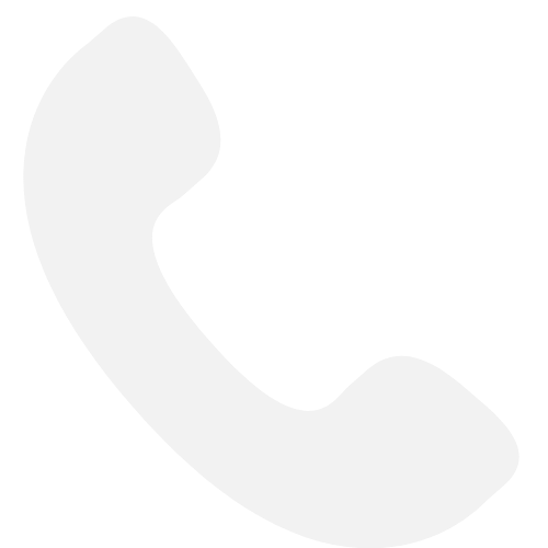 Silhouette of a traditional telephone handset in white on a black background.