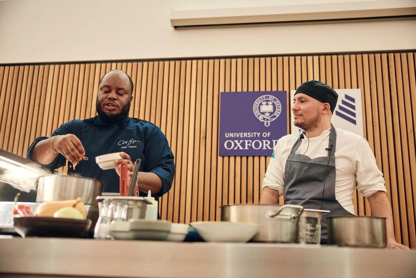 Closing out Hilary Term the only way we know how ✨

Still thinking about our incredible event with Chef Fregz at Sa&iuml;d Business School &mdash; a celebration of African food, culture, and community right in the heart of Oxford. From bold flavours 