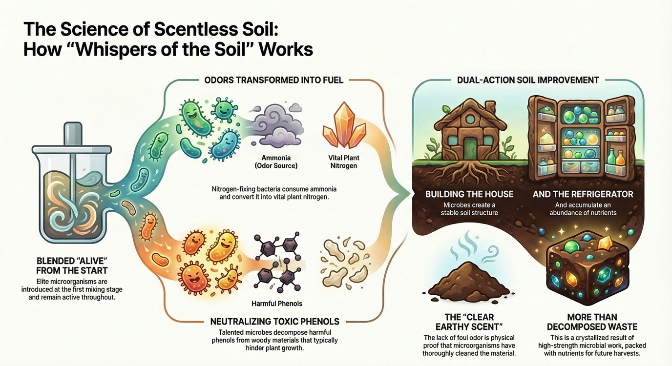 Why No Unpleasant Odor? The "Magical Manufacturing Process" Woven by Microorganisms