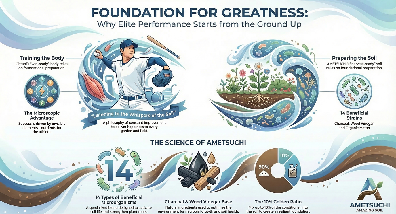Shohei Ohtani’s Ambition and Our Soil Crafting