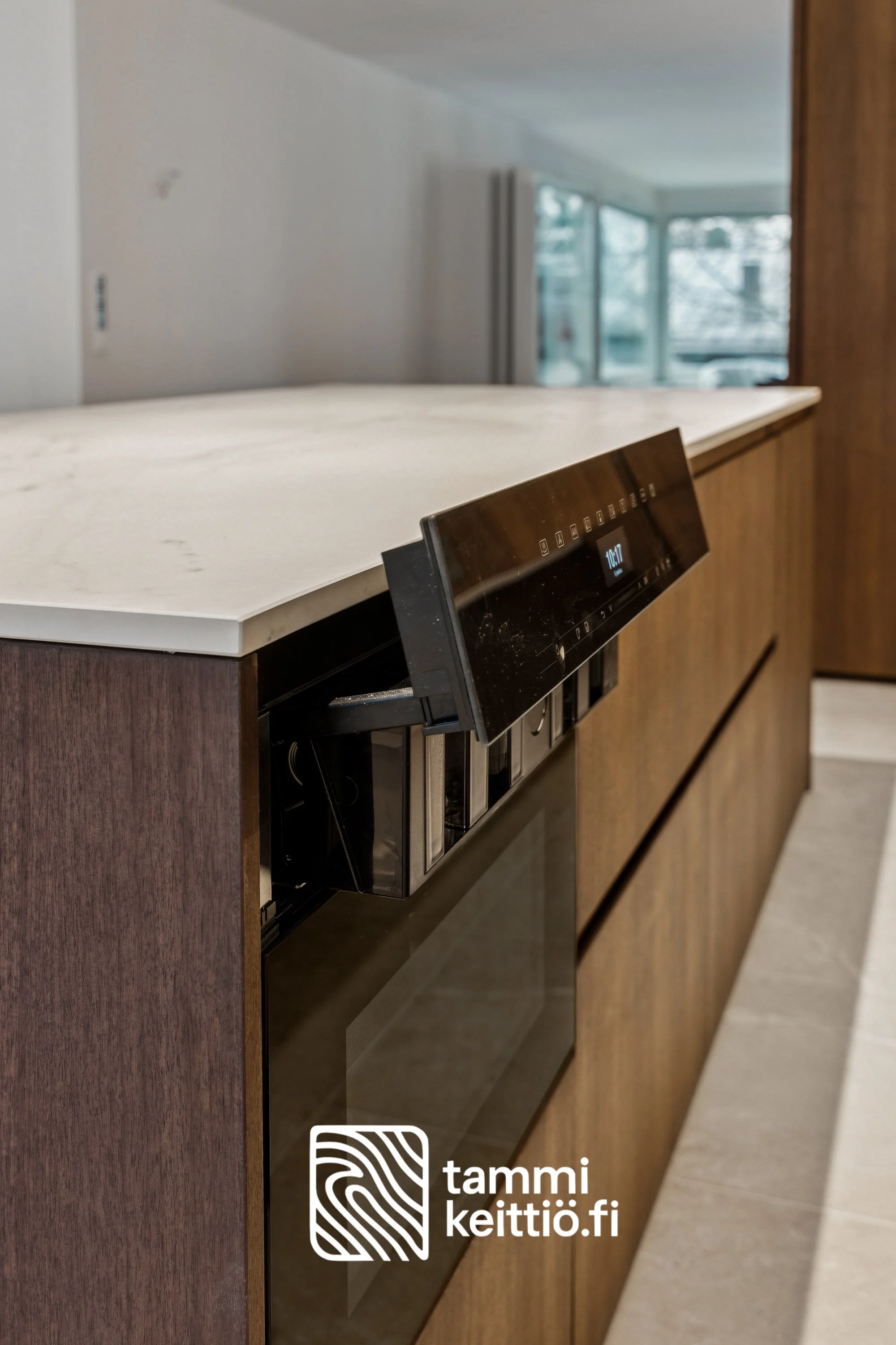 Miele erikoisuuni keittiösaarekkeessa