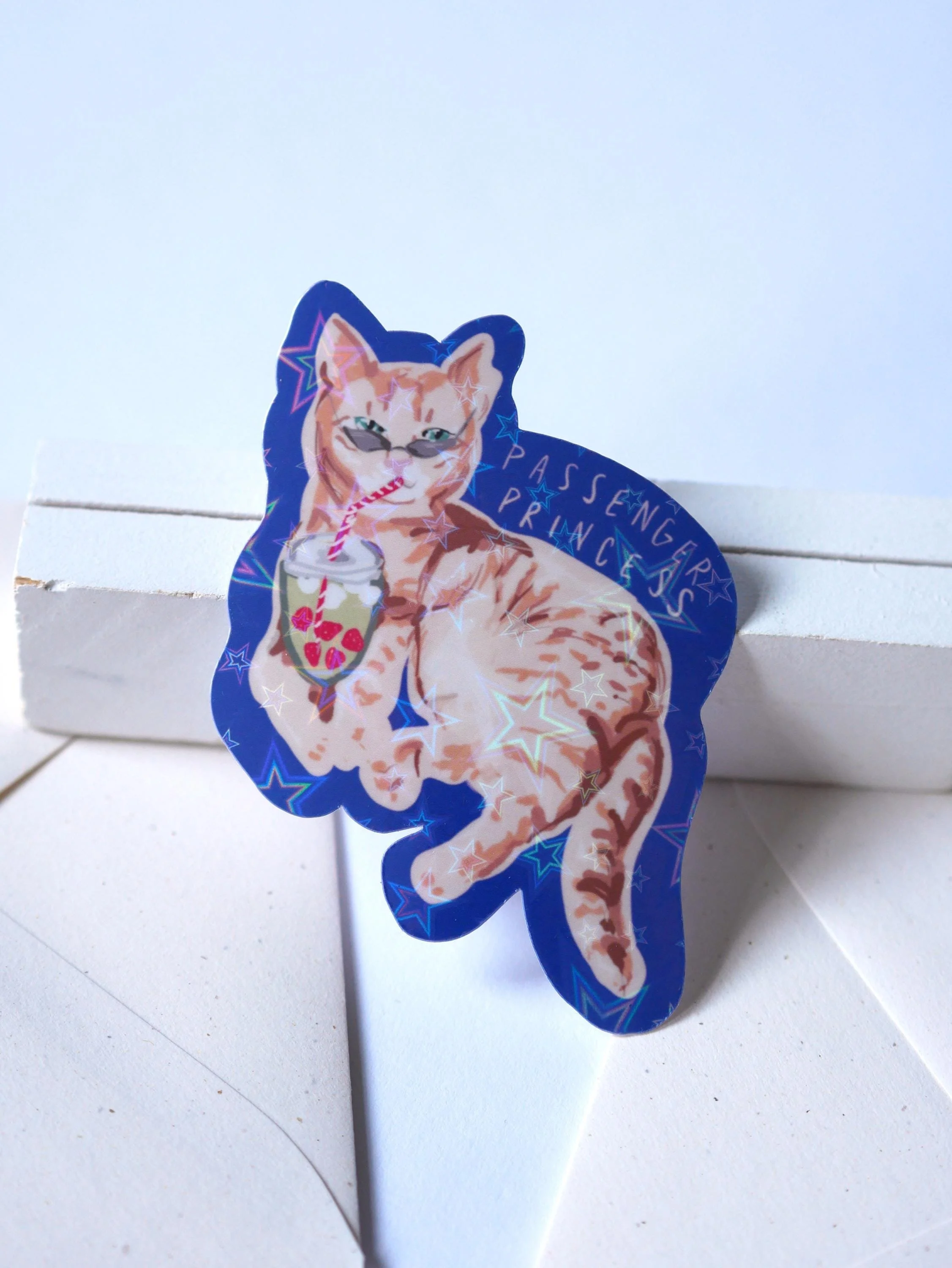 Glitzersticker Passenger Princess