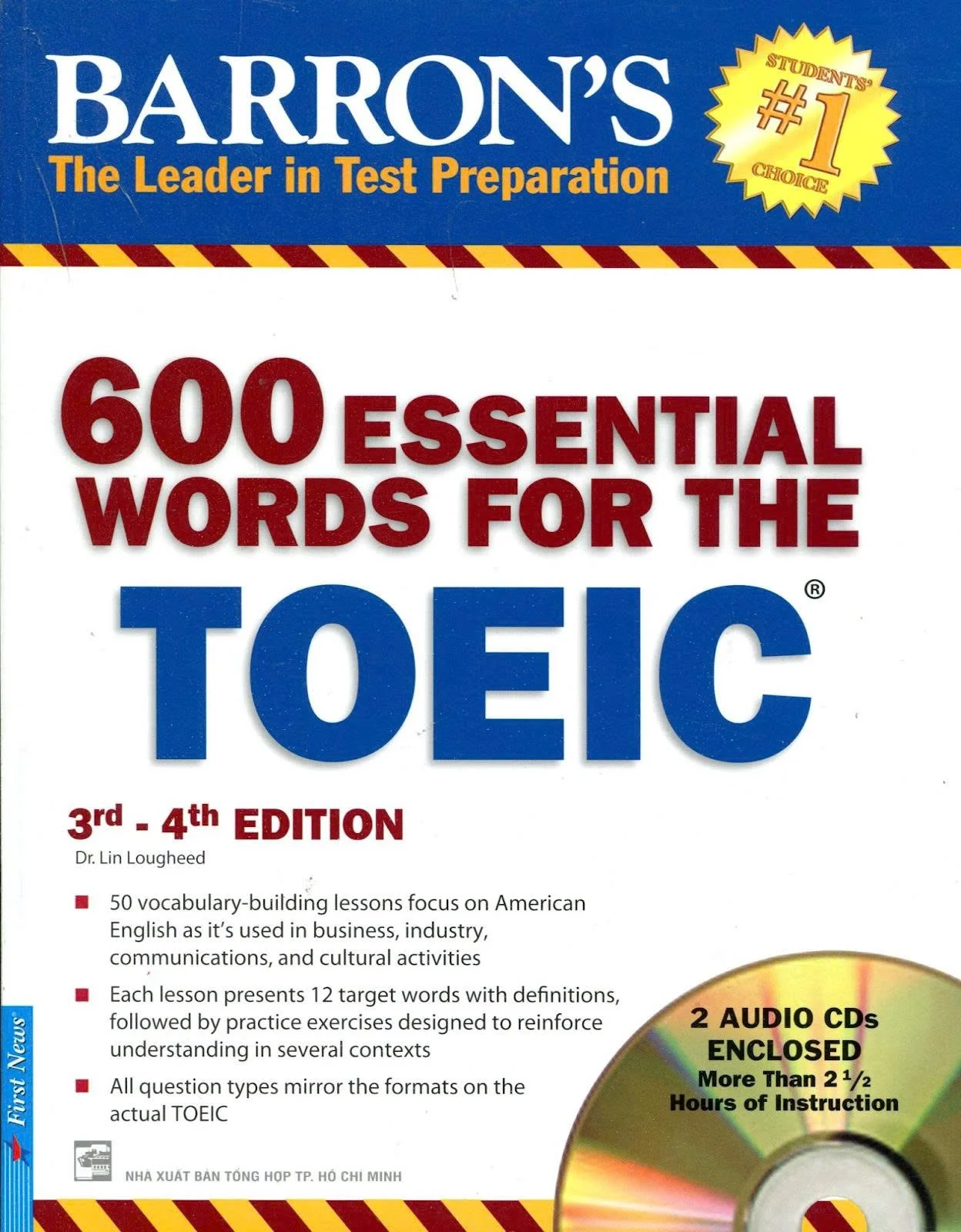 [Download] 600 Essential Words for the TOEIC Test – Bản đẹp không watermark (Audio + PDF)