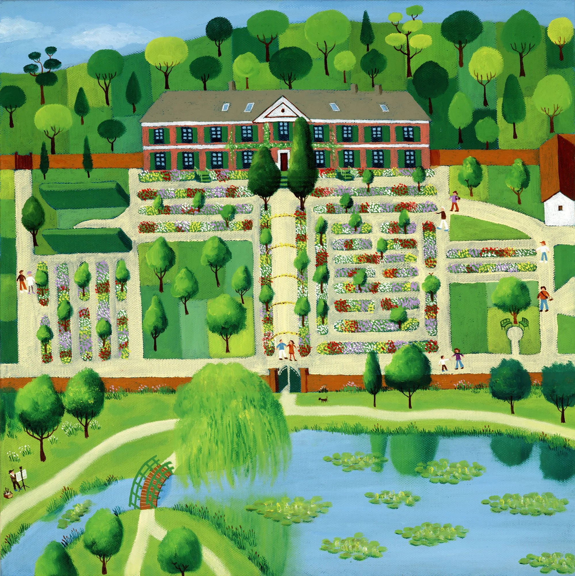 A Fine Day in Monet’s Garden