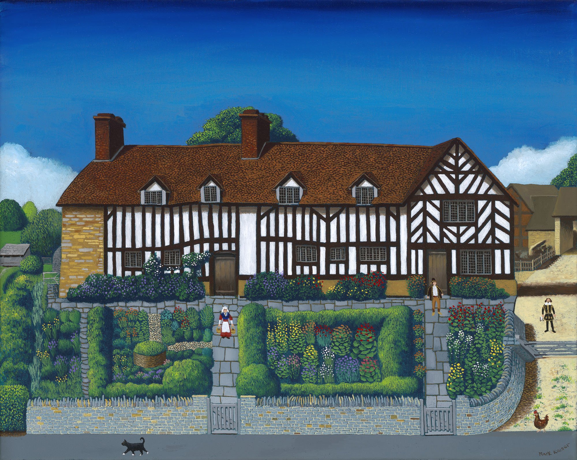 Palmer’s Farmhouse, Mary Arden’s Farm, Wilmcote (near Stratford-upon-Avon)