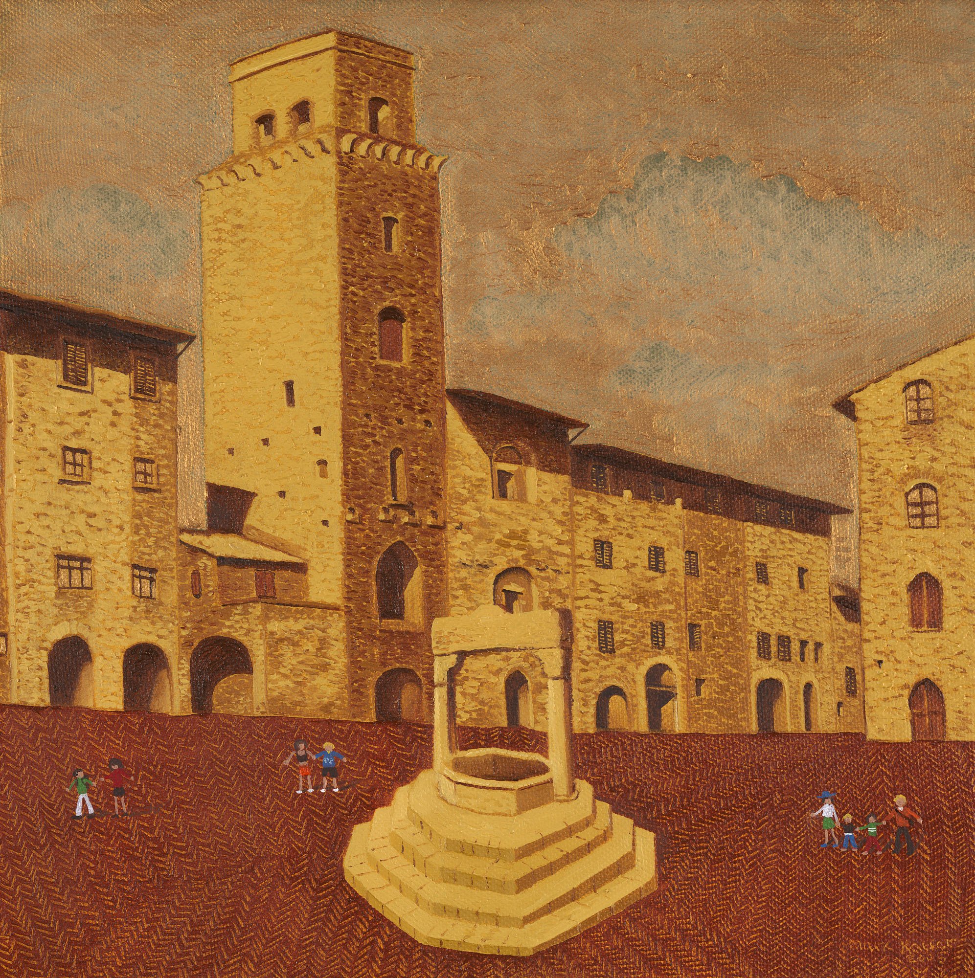 Piazza Della Cisterna, San Gimignano