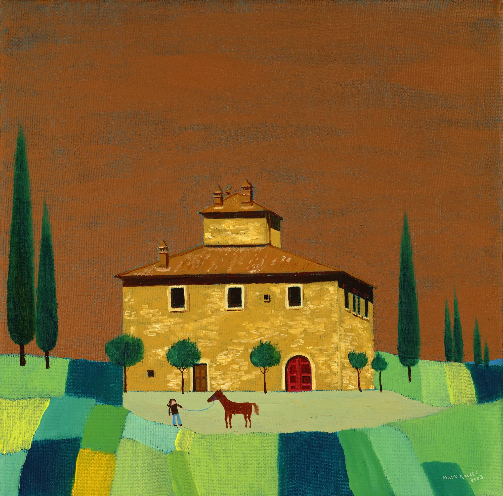 Villa Near Fonterutoli, Tuscany