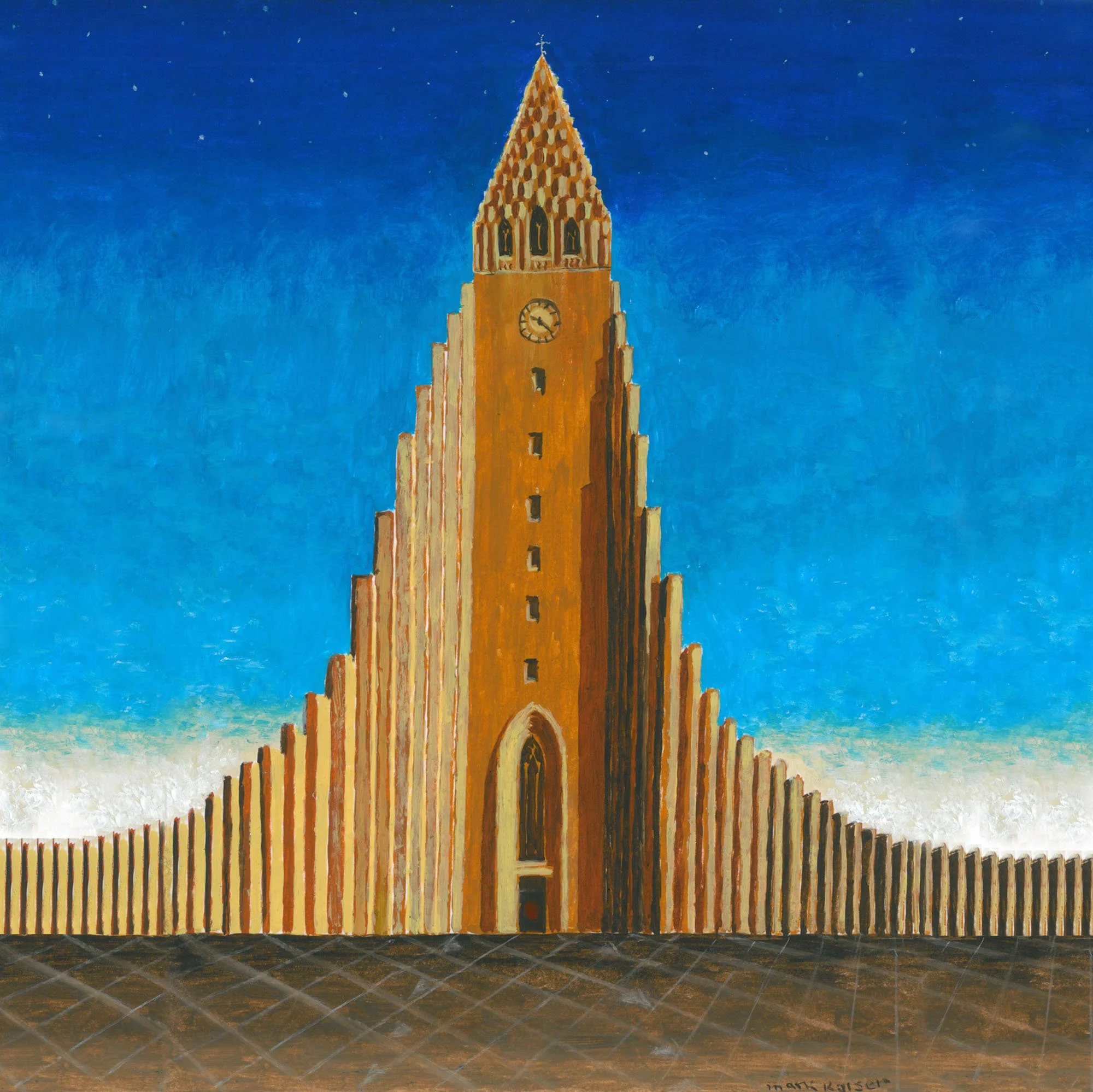 Hallgrimskirkja, Reykjavik, Iceland