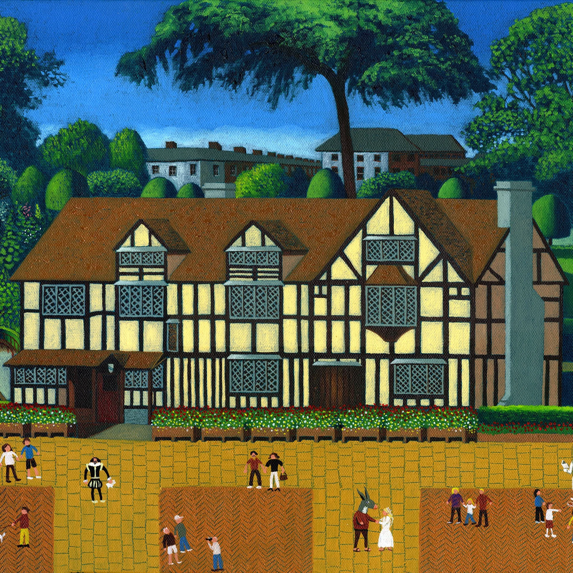 Mark Kaiser Art_Shakespeare_s_Birthplace_SQ.jpg