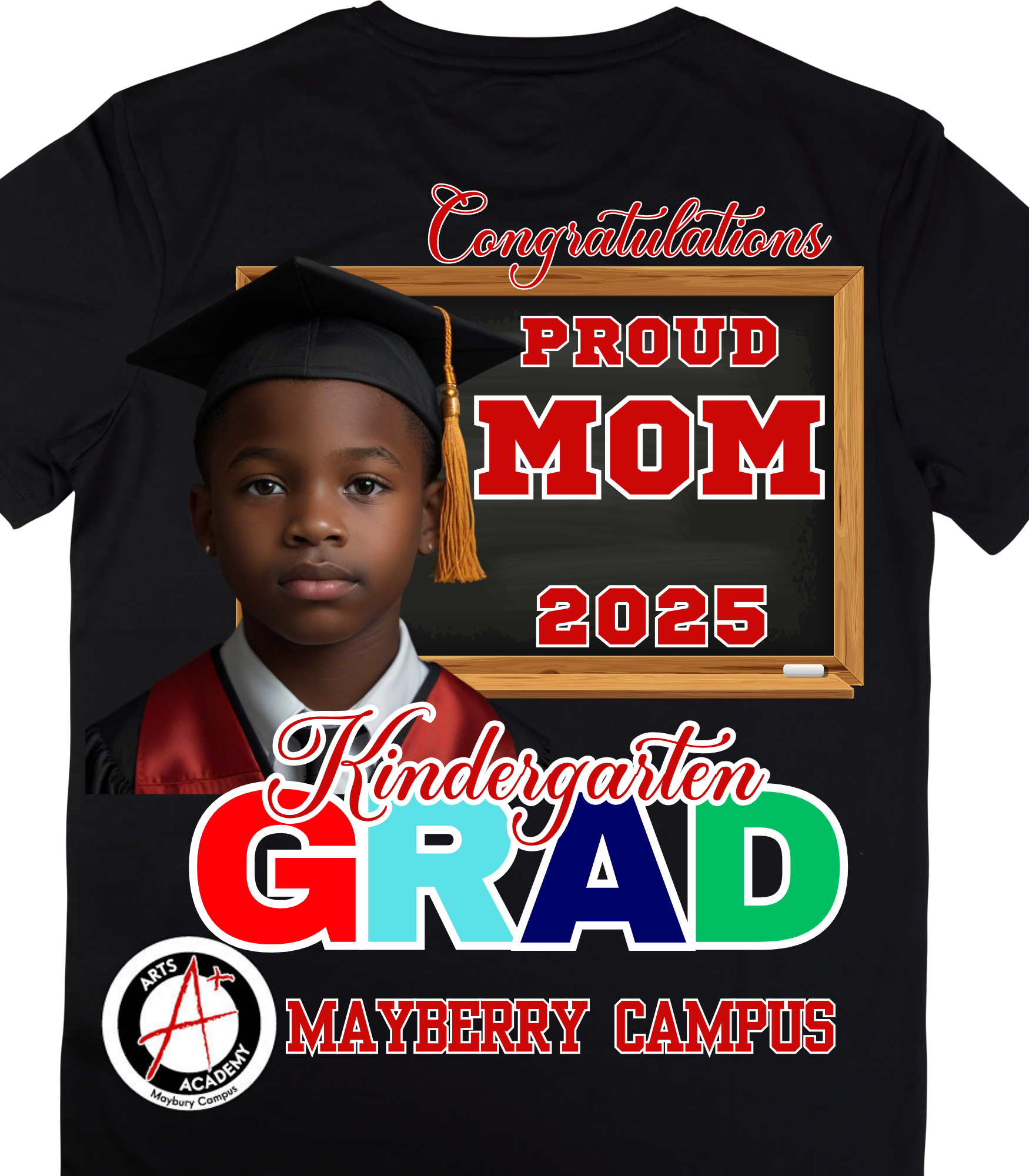 Grad Tee- Template 4