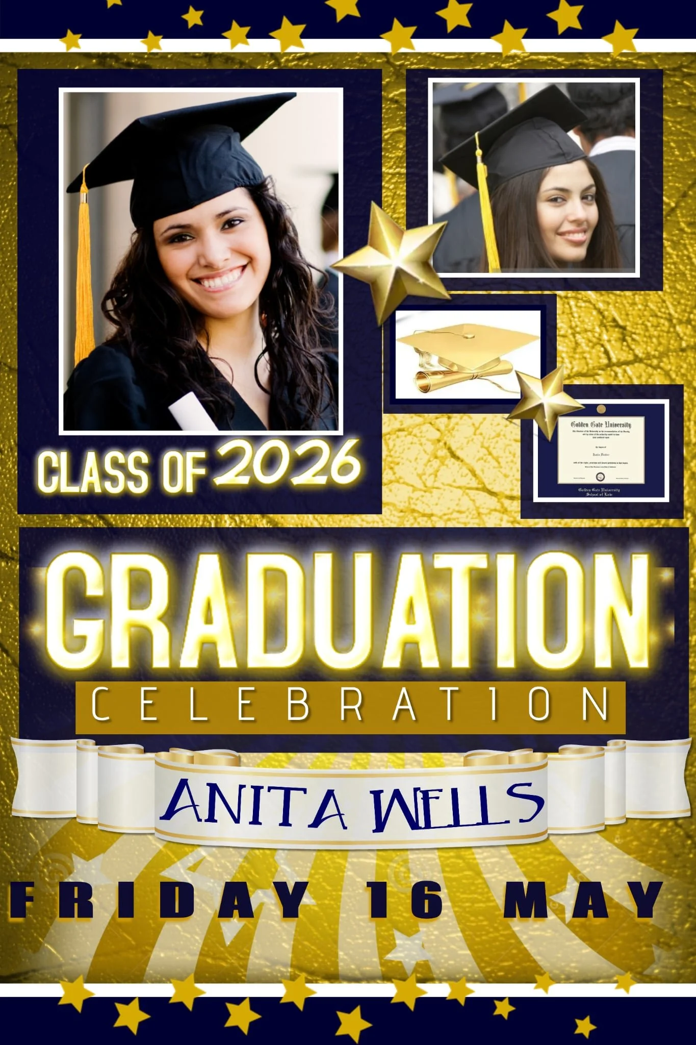 Banner Template 3 size 6x4