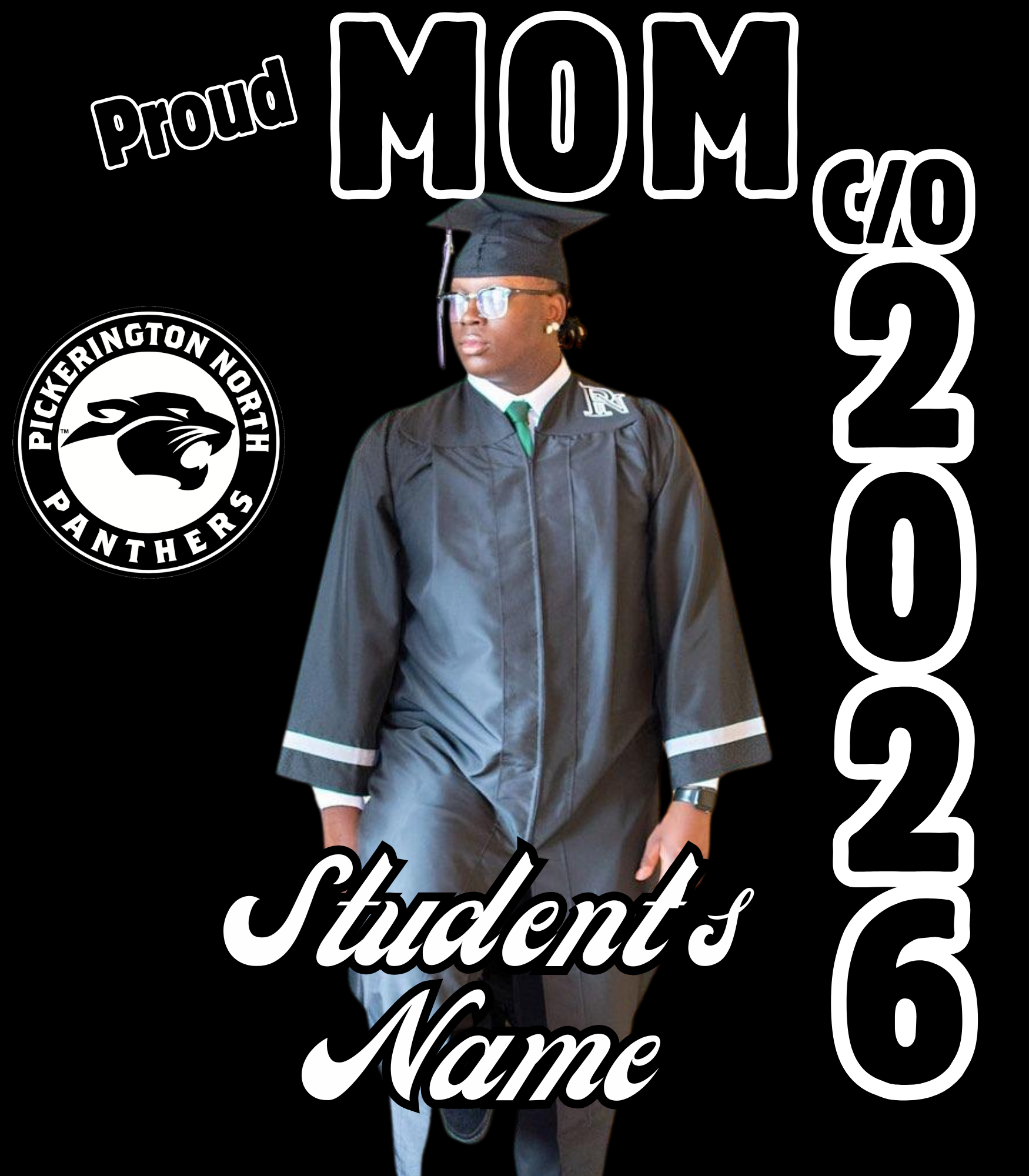 Grad Tee- Template 3