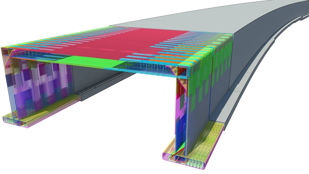 Tekla Model from Värtanbanen, Stockholm