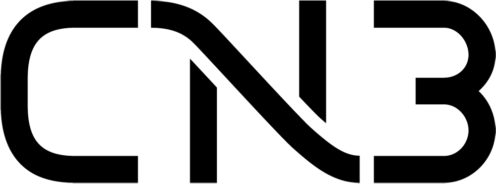 CN3 A/S logo BLACK